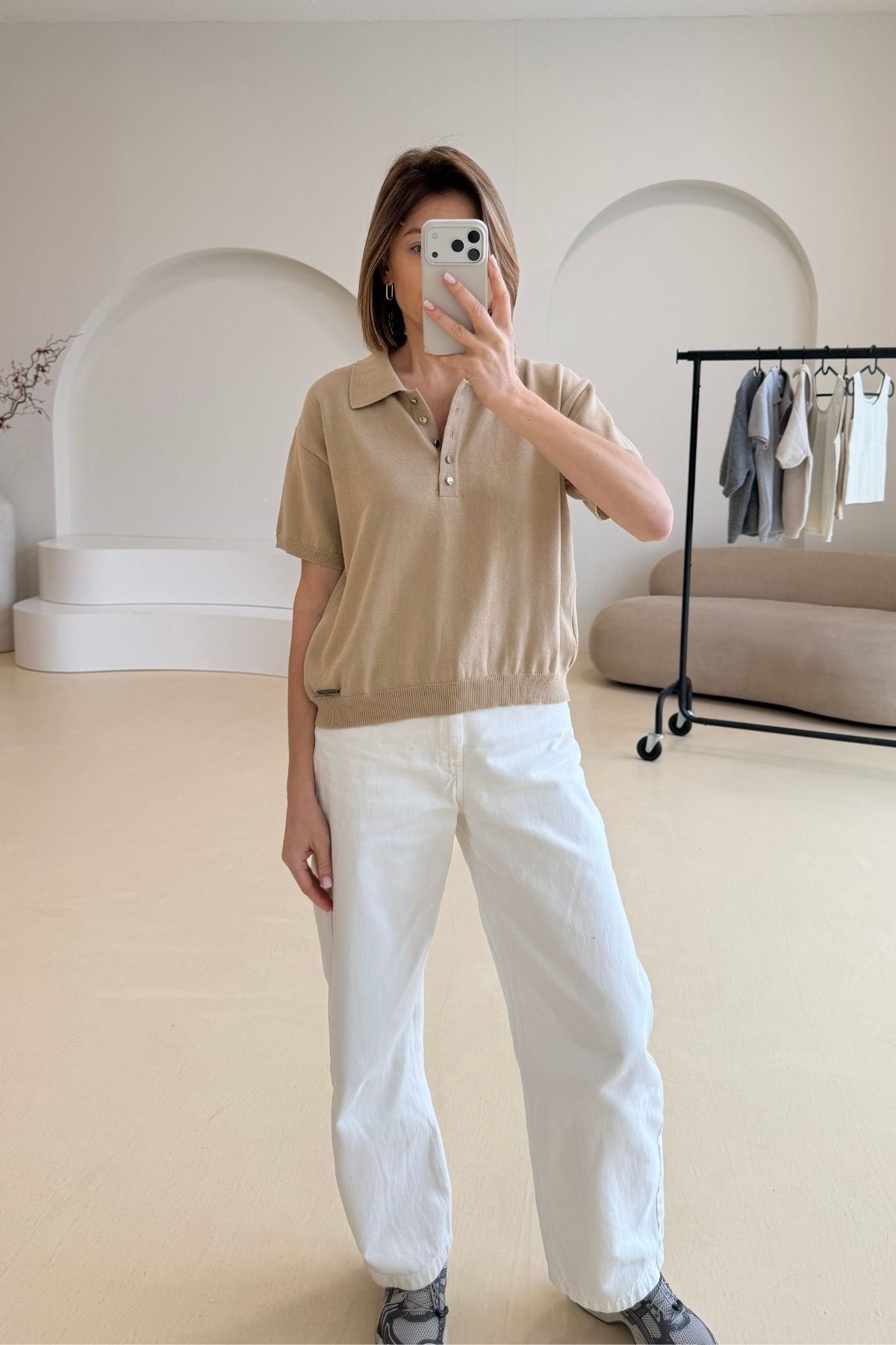 'Adele' cotton blouse sample