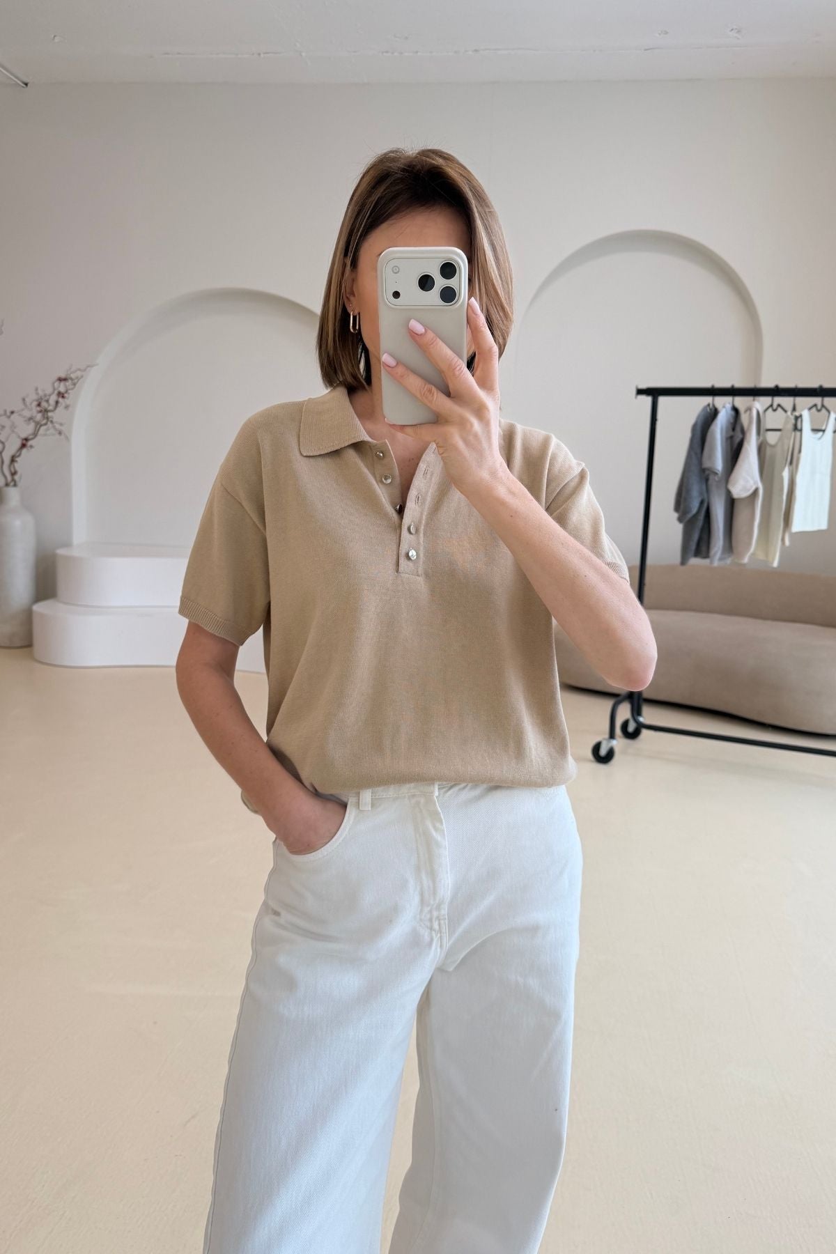 'Adele' cotton blouse sample