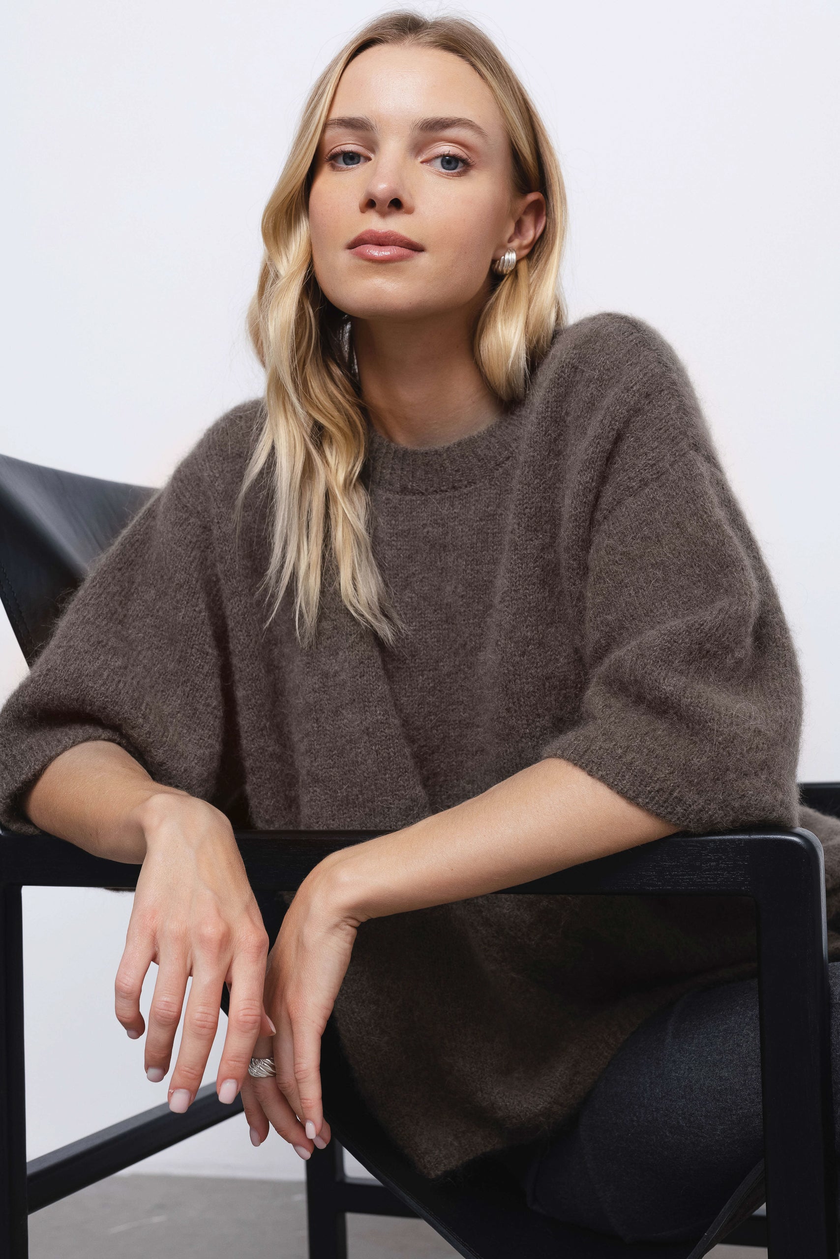 DANIELLE taupe blouse