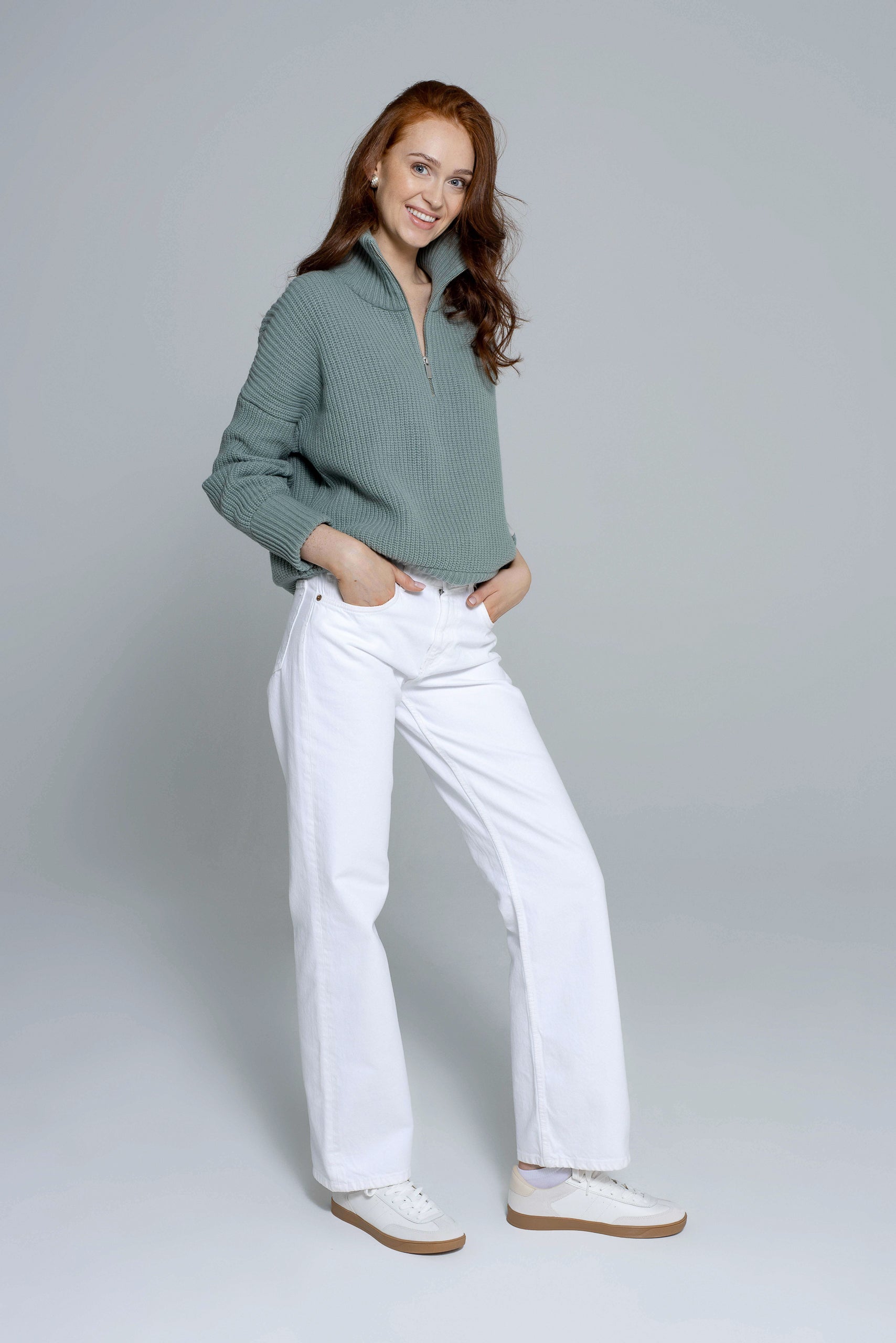 'Jolie' mėtinis megztinis