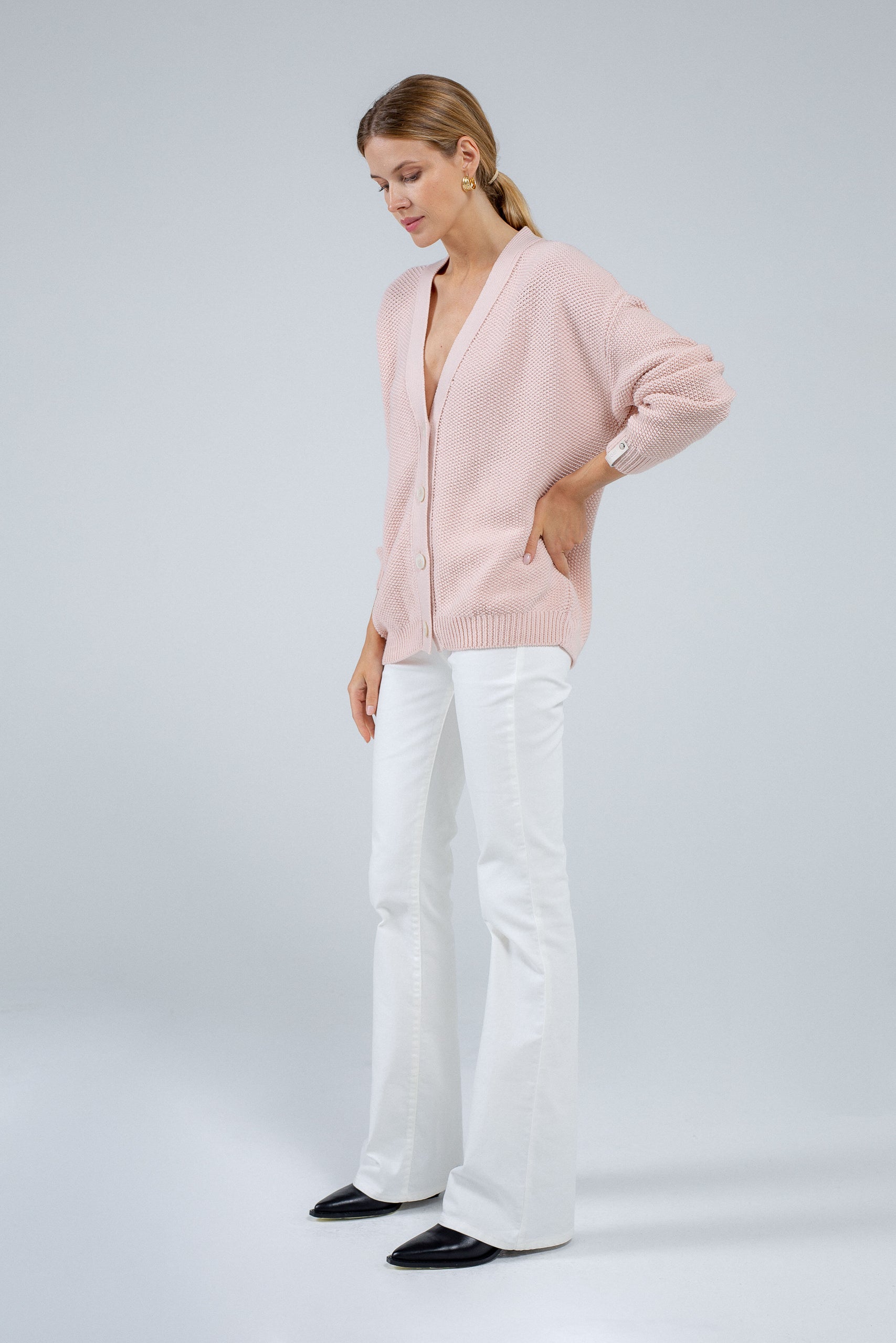 JULIET light peach cardigan