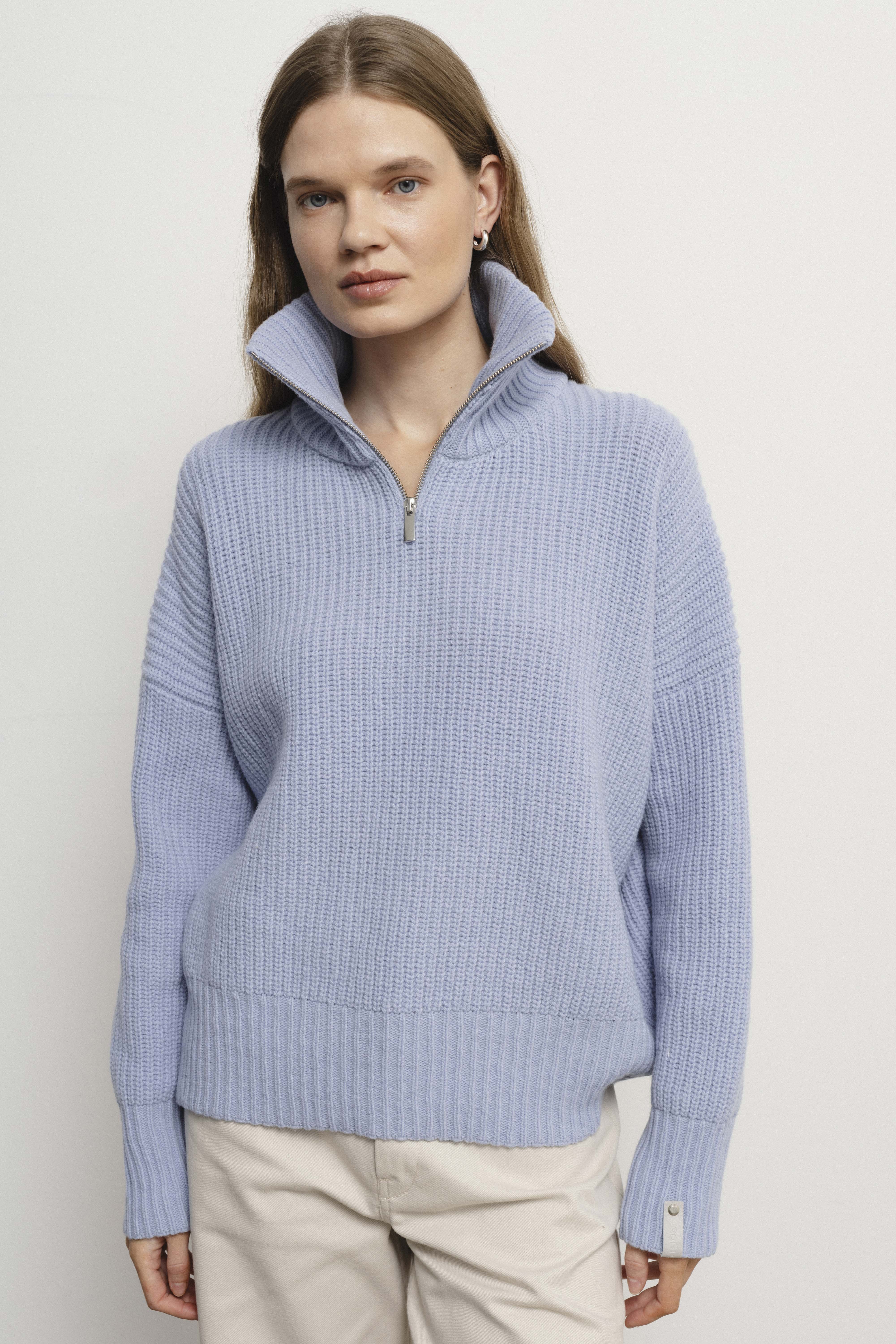 MONIQUE light blue sweater