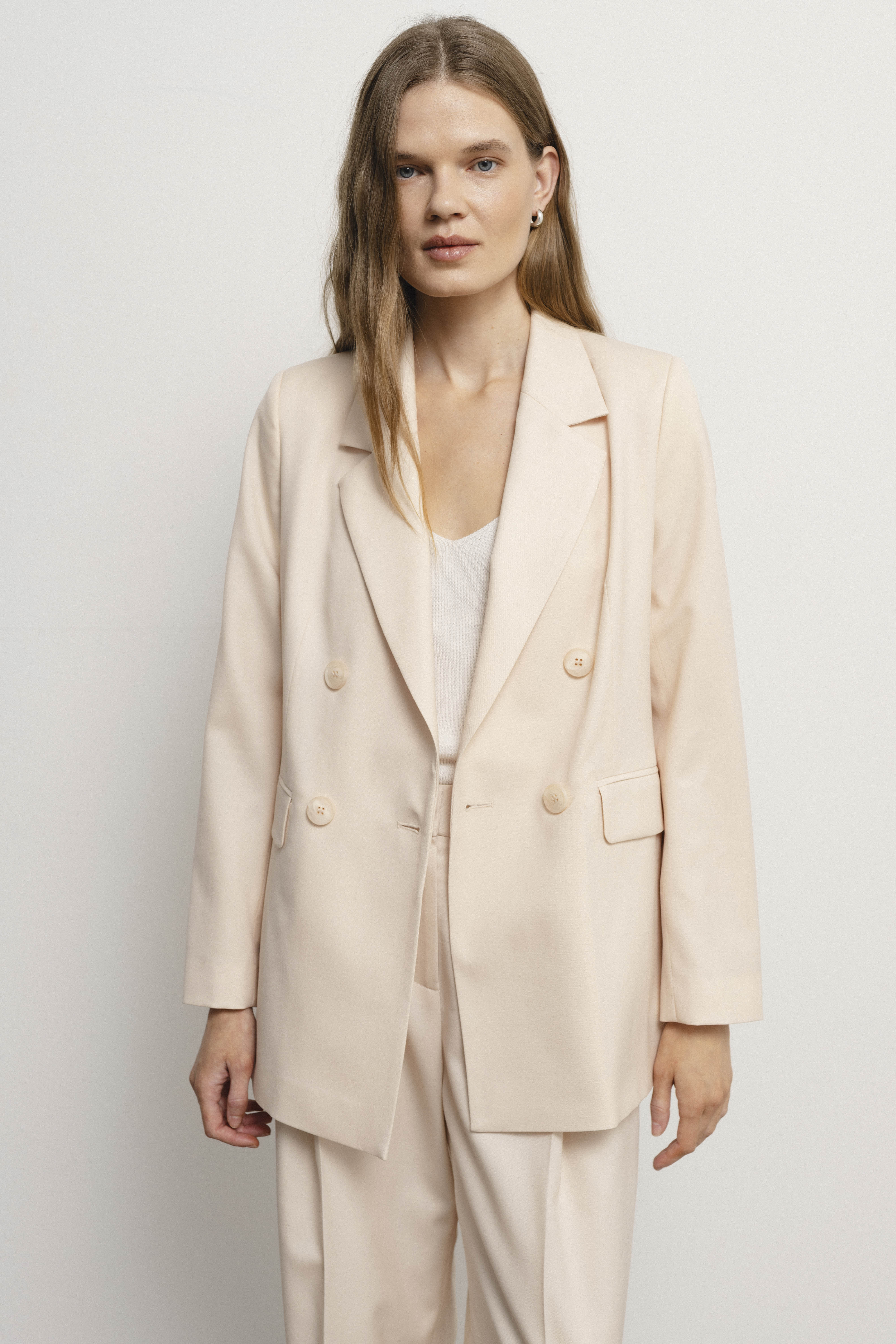 SOPHIE champagne blazer sample