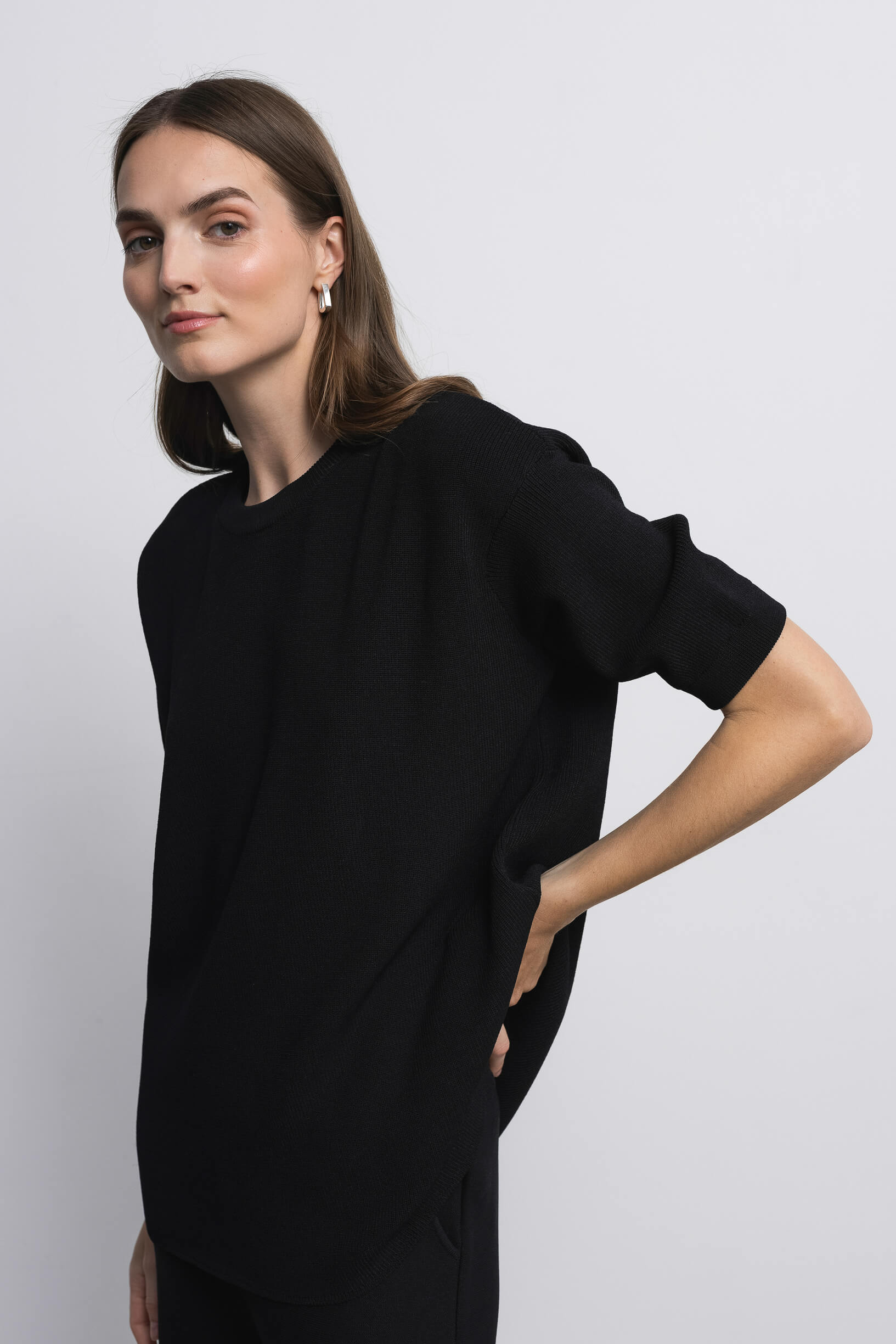 'Vanessa' black blouse