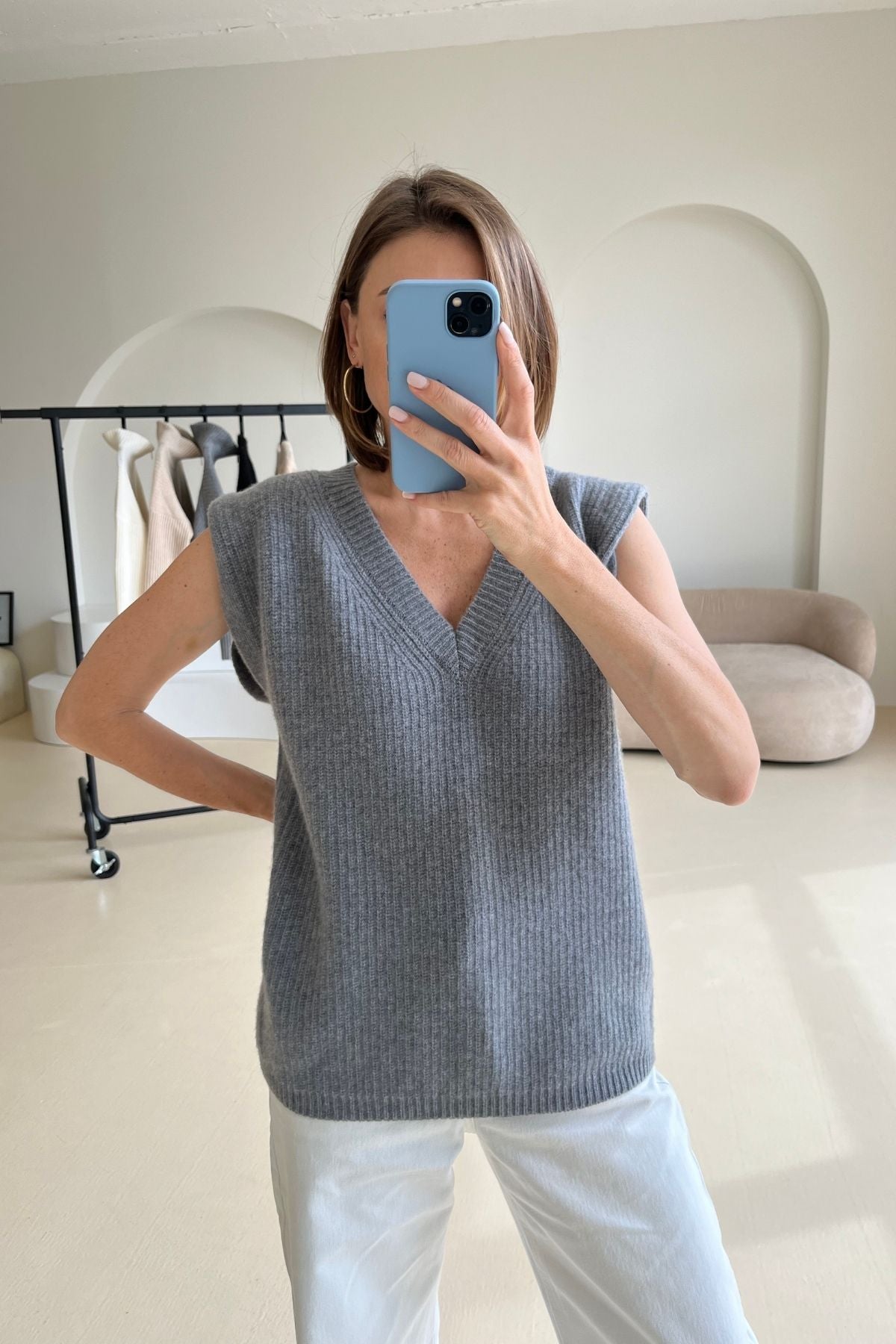 Grey vest sample