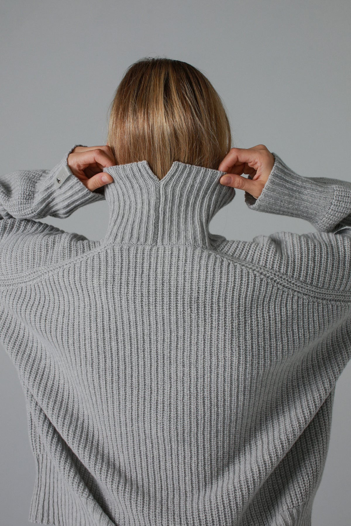 CHRISTINE light grey sweater