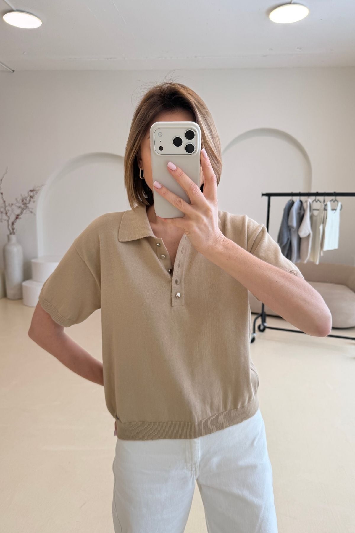 'Adele' cotton blouse sample