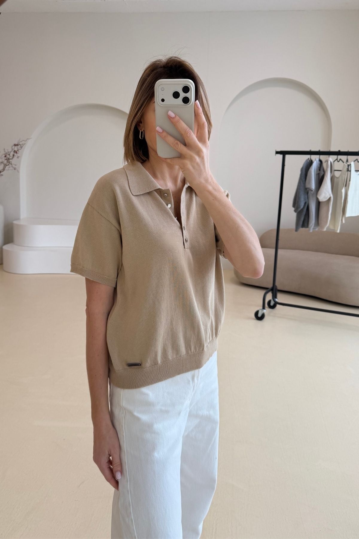 'Adele' cotton blouse sample