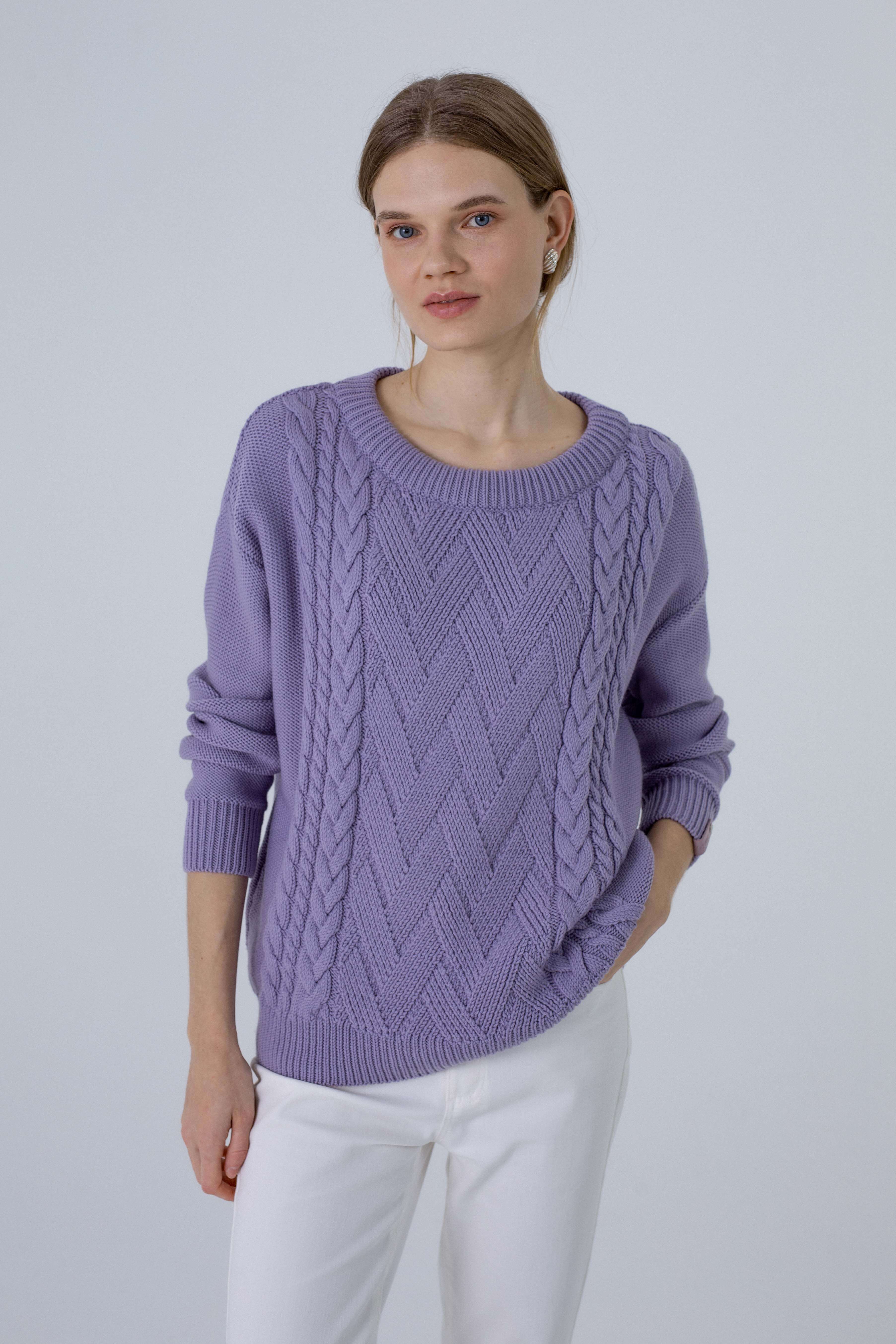 'Alice' violet sweater