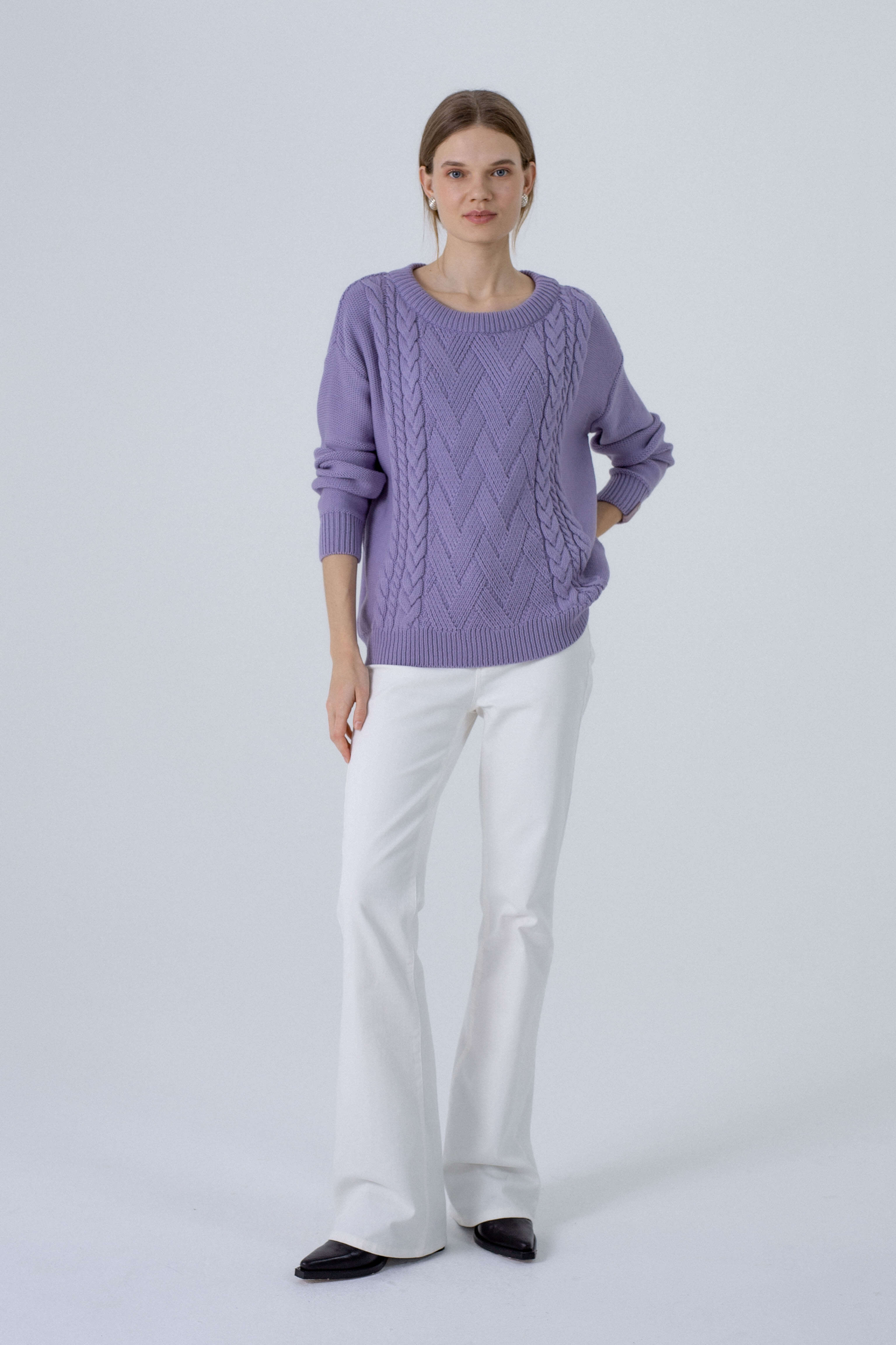 'Alice' violet sweater