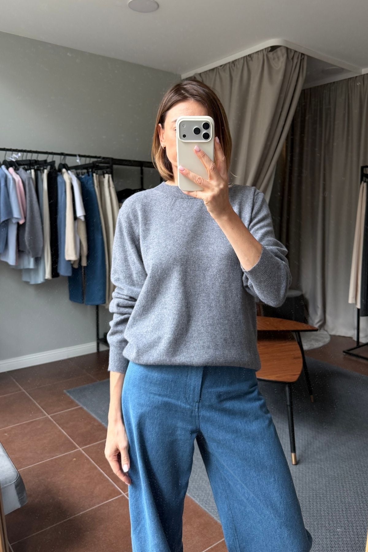 Cashmere sweater sample