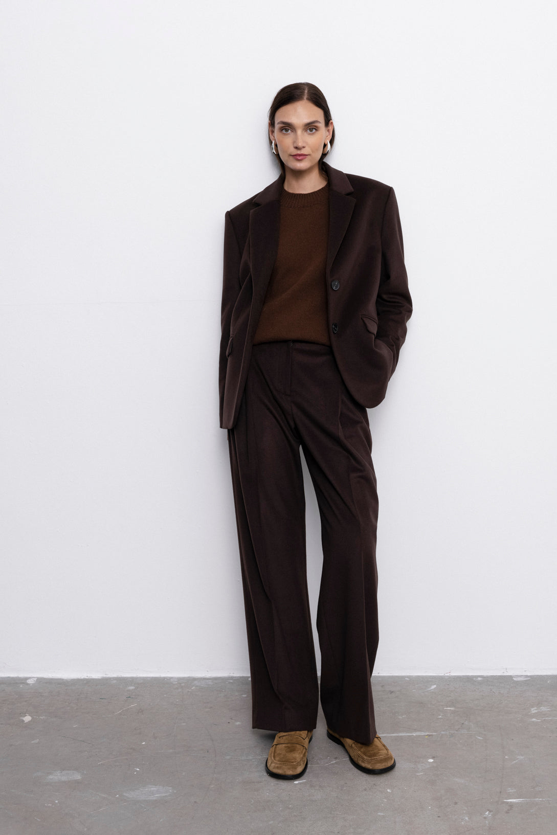 'Celine' blazer-coat