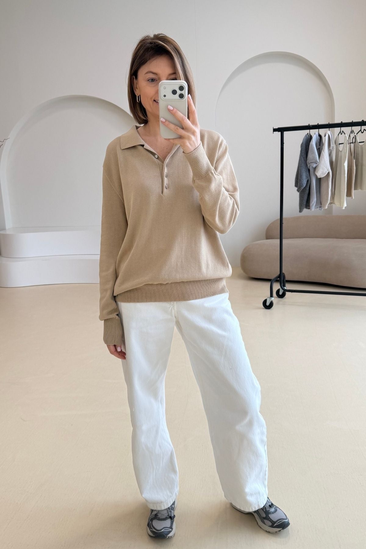 'Charlotte' cotton blouse sample