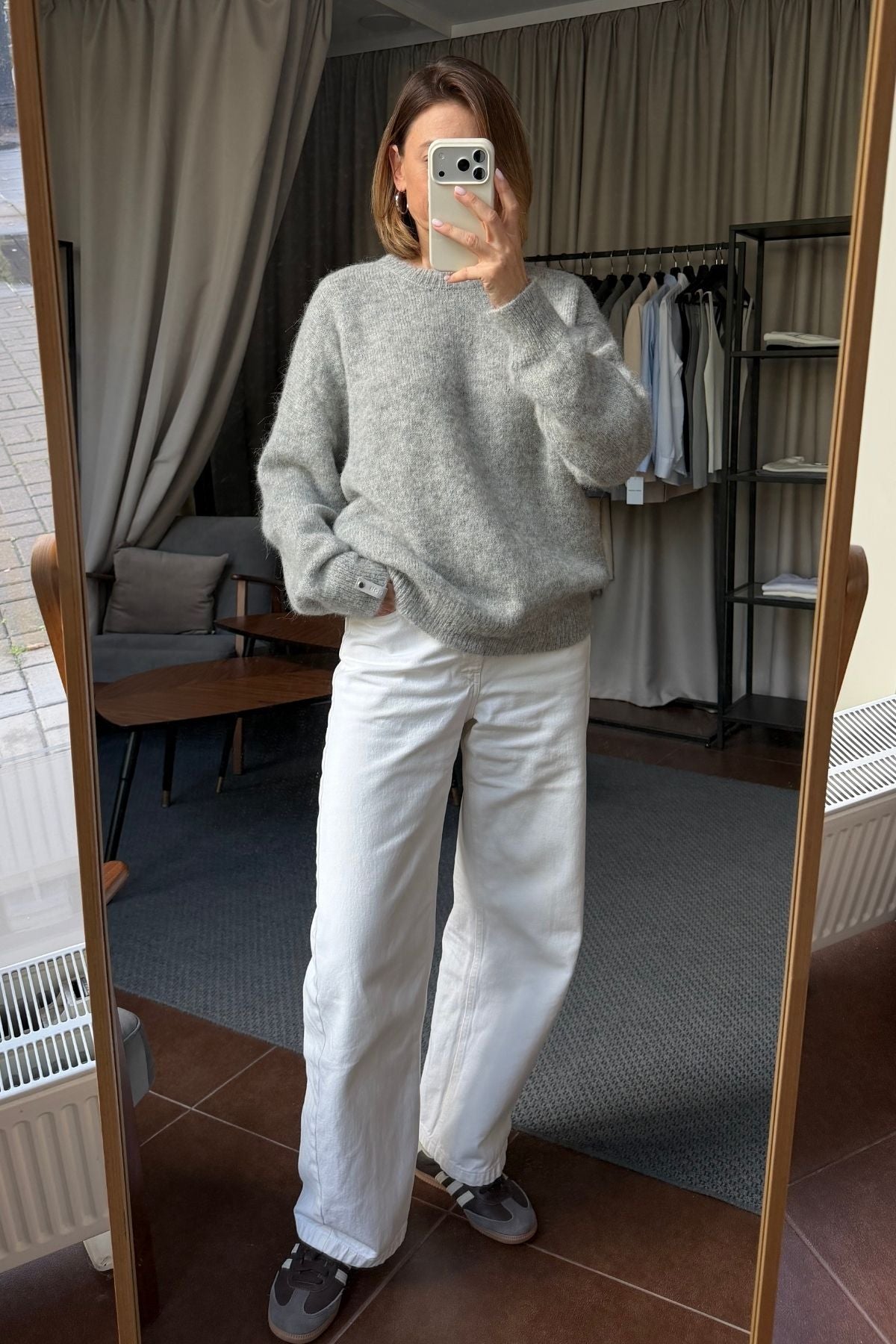 CHLOE light grey sweater sample