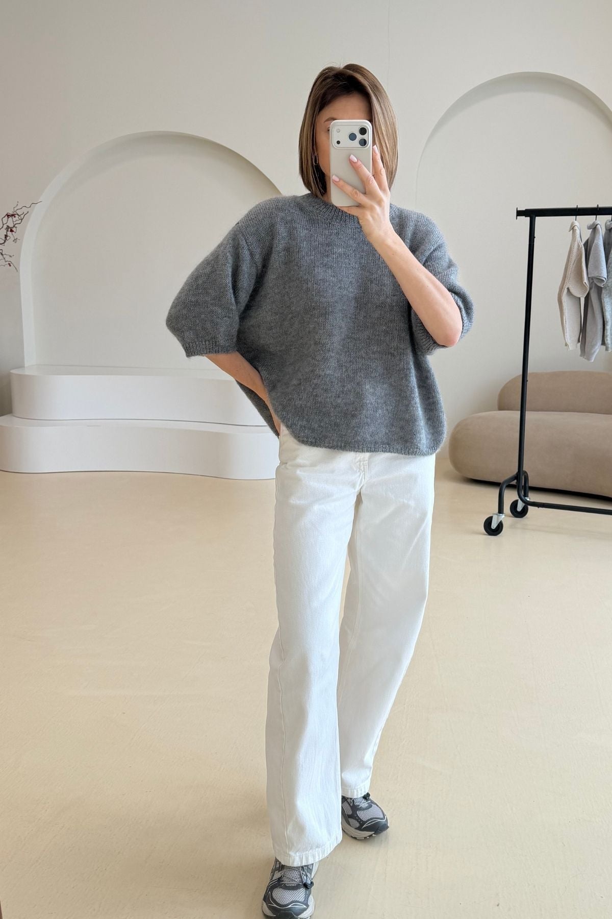 'Danielle' mohair blouse sample