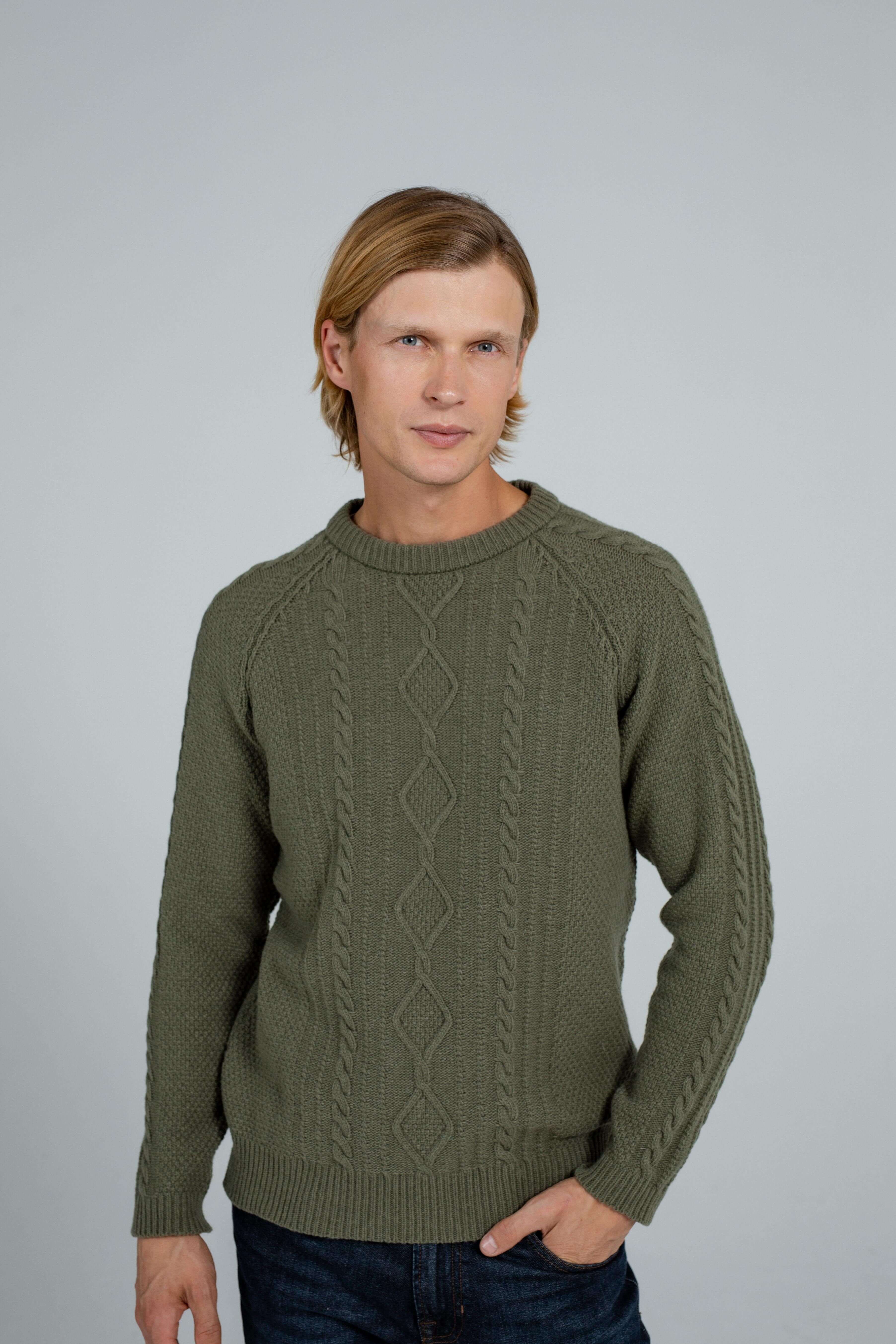 'Max' chaki sweater