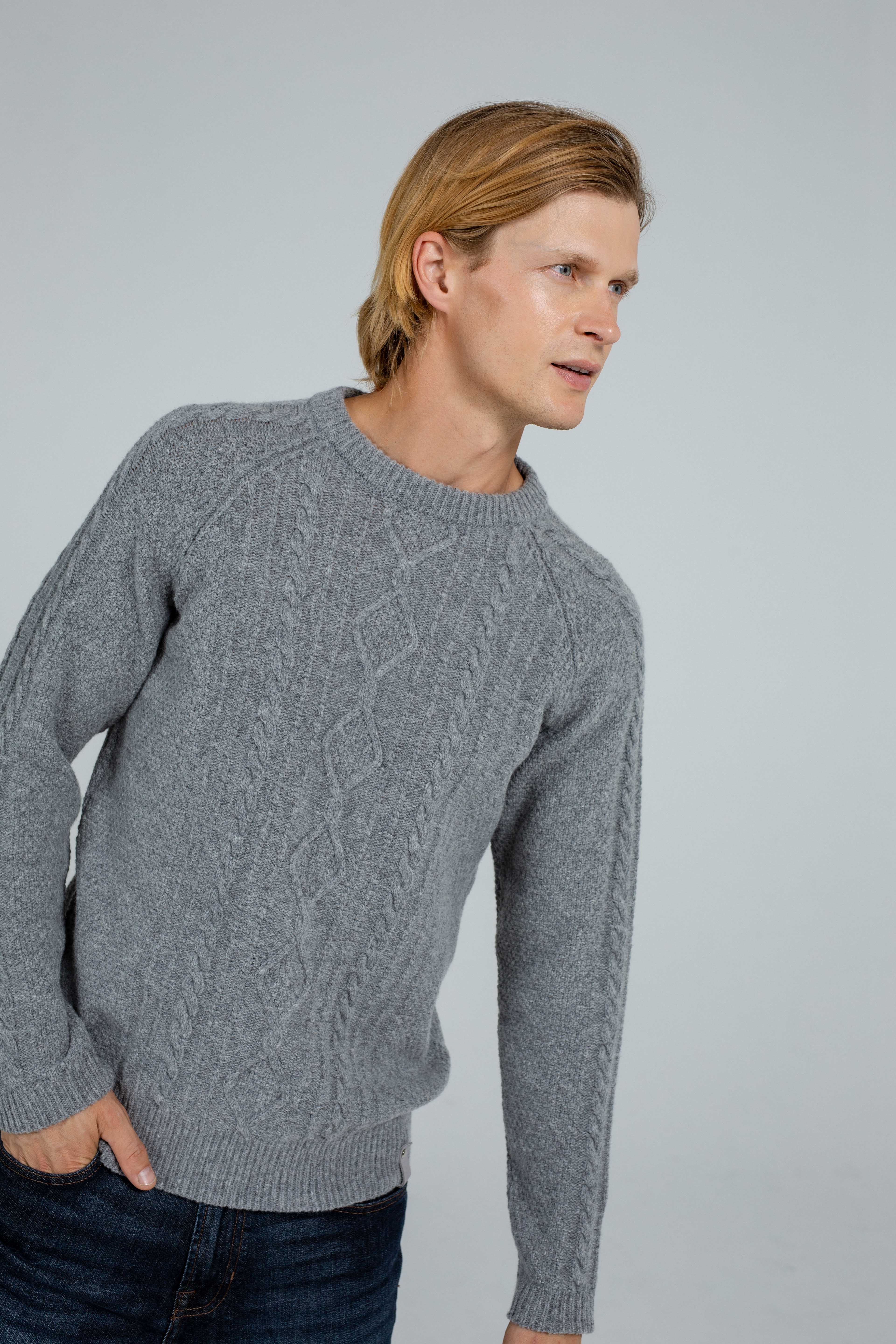 'Max' grey sweater