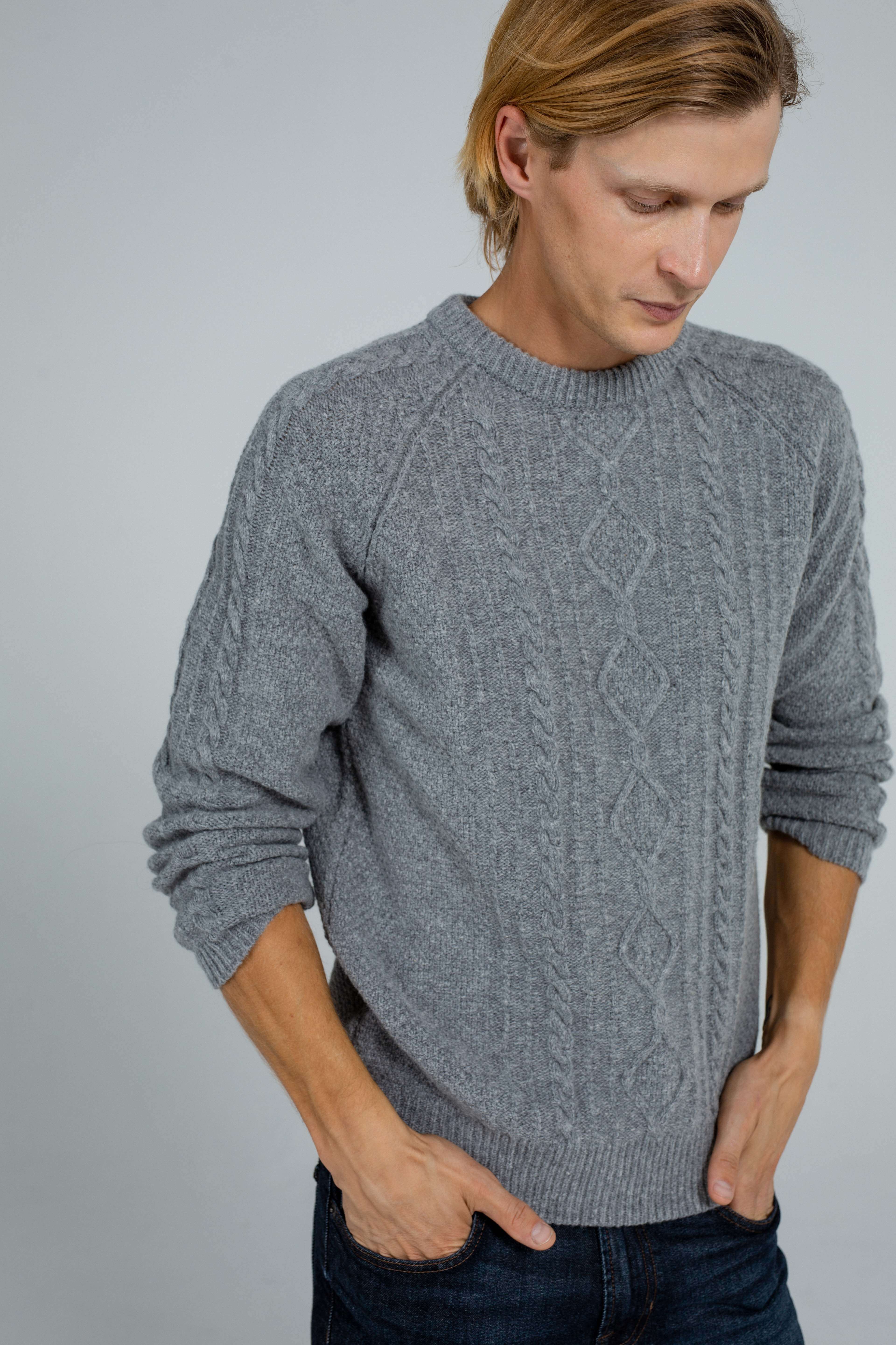 'Max' grey sweater