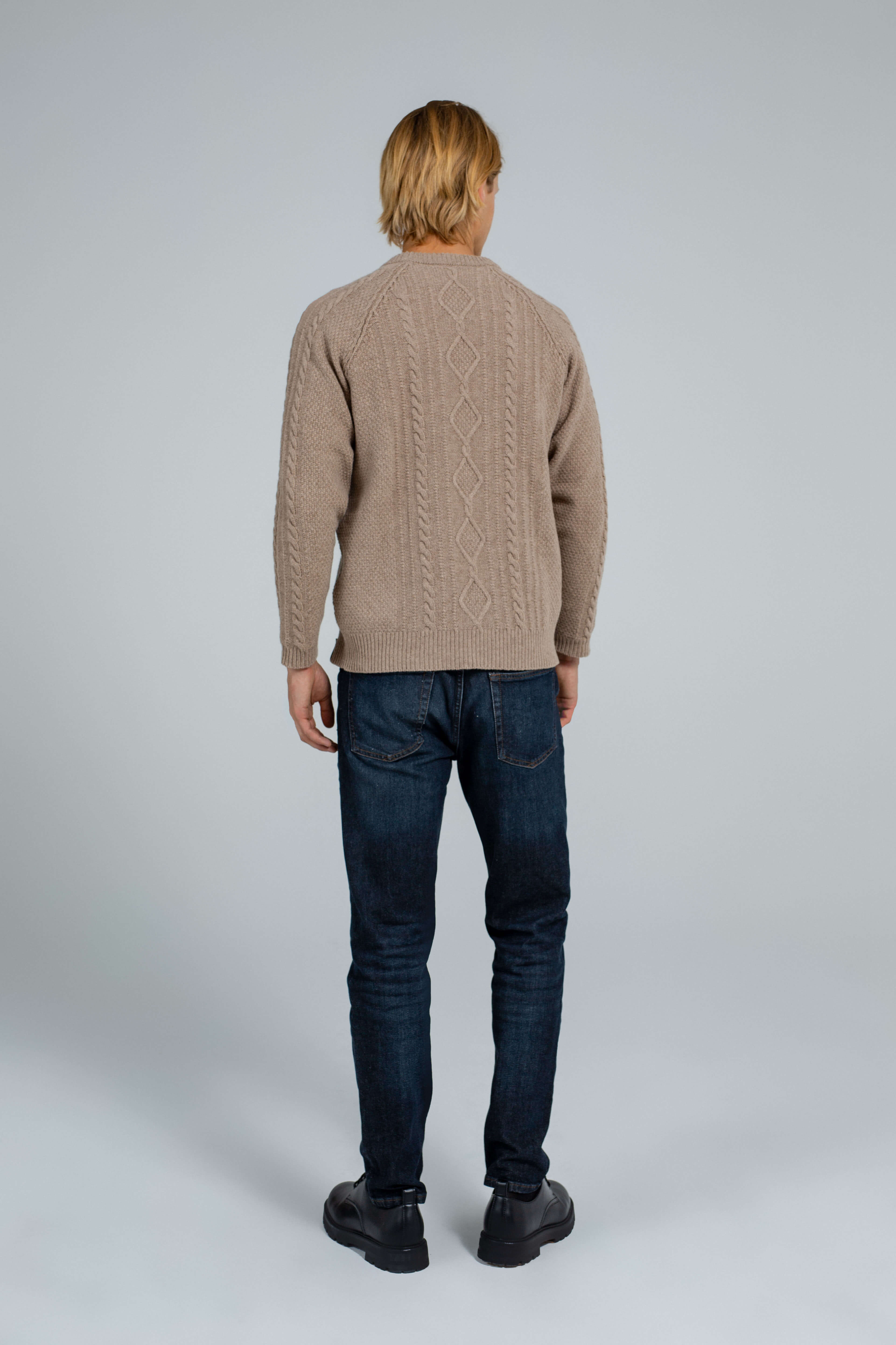 'Max' sand sweater