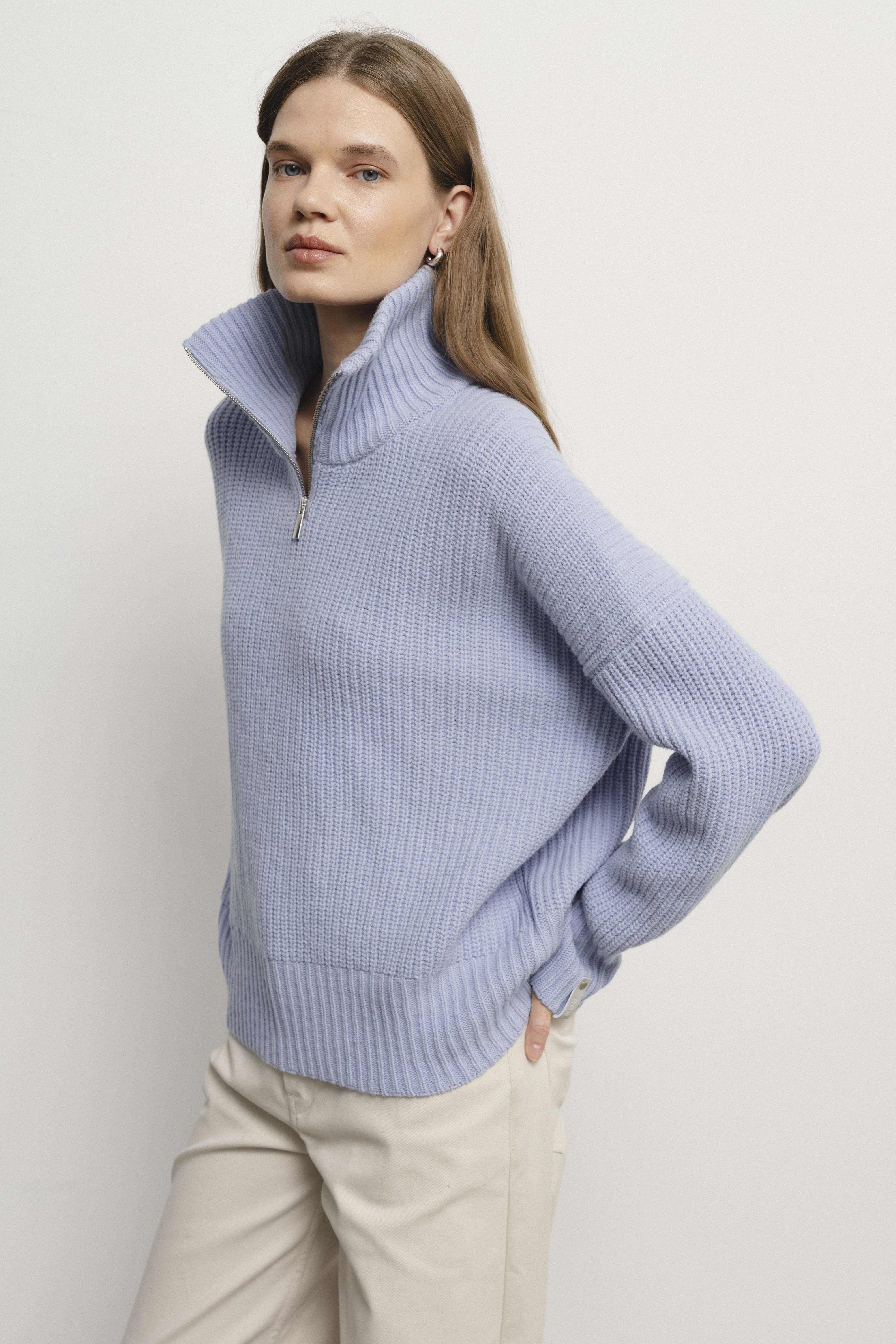 MONIQUE light blue sweater
