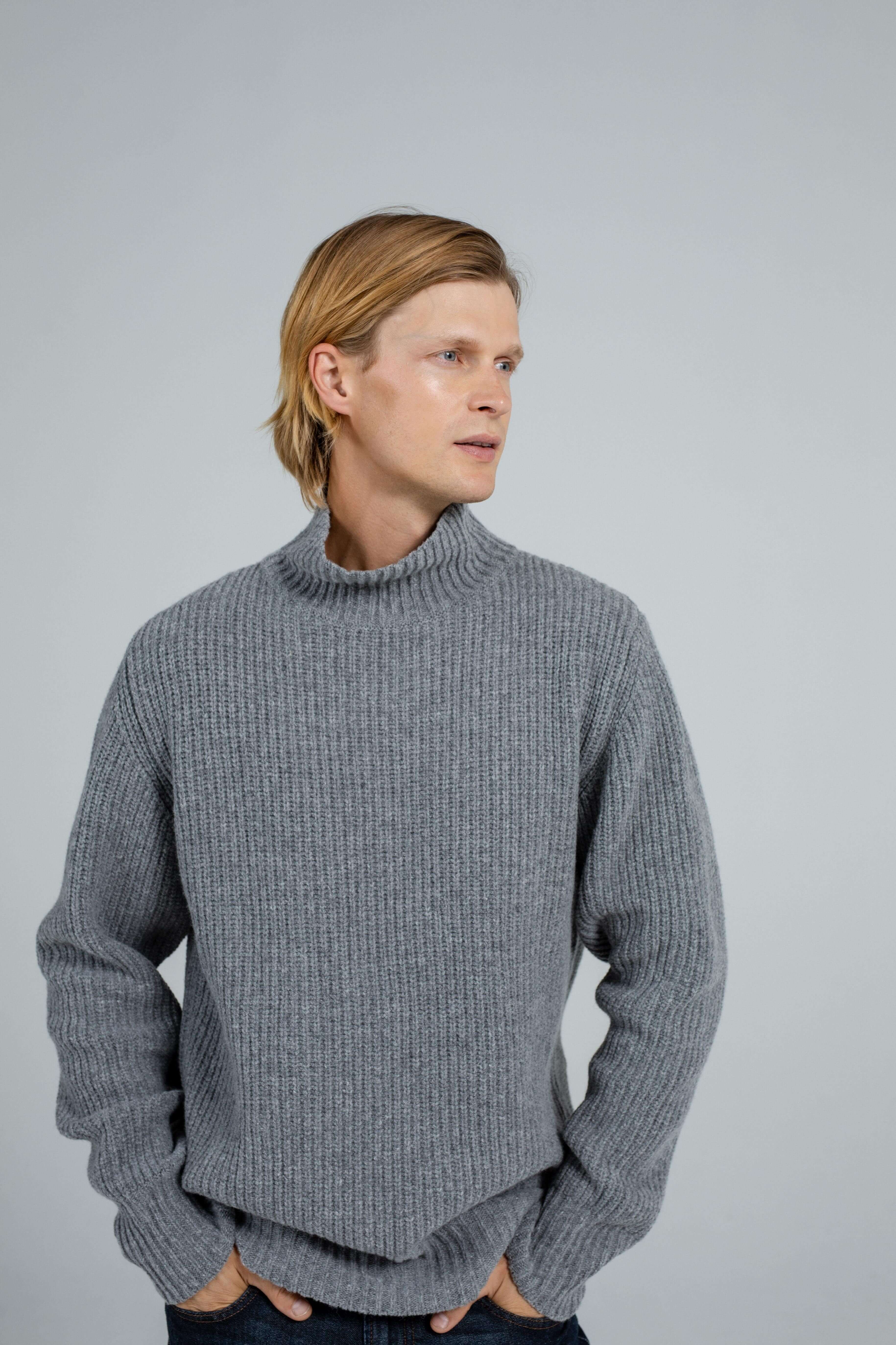 'Nicolas' grey sweater