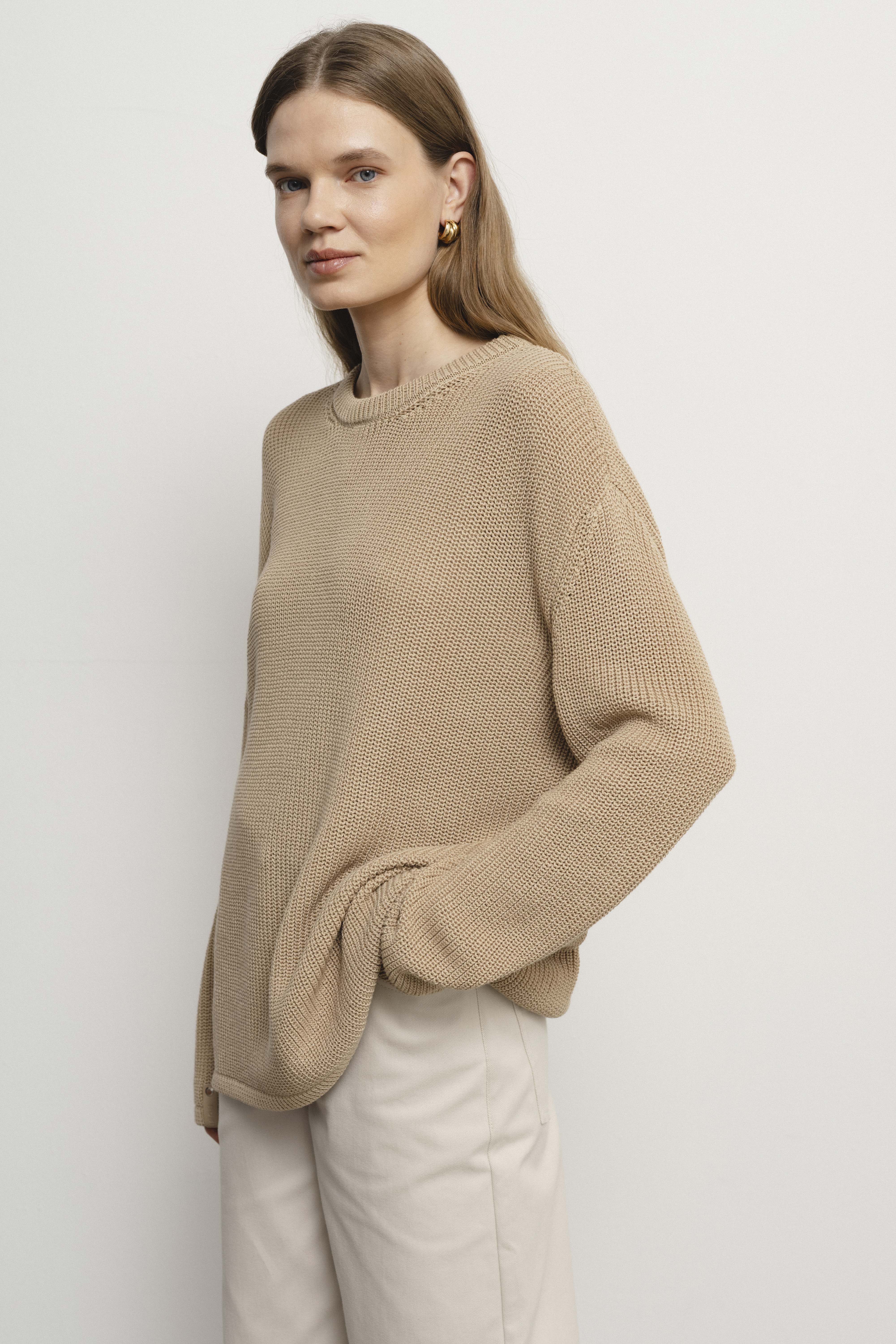 PASCAL sand sweater sample
