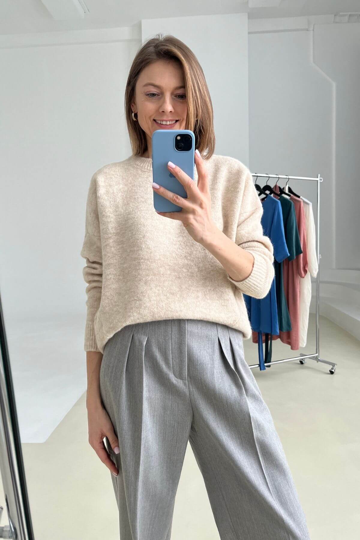 'Robi' ivory sweater