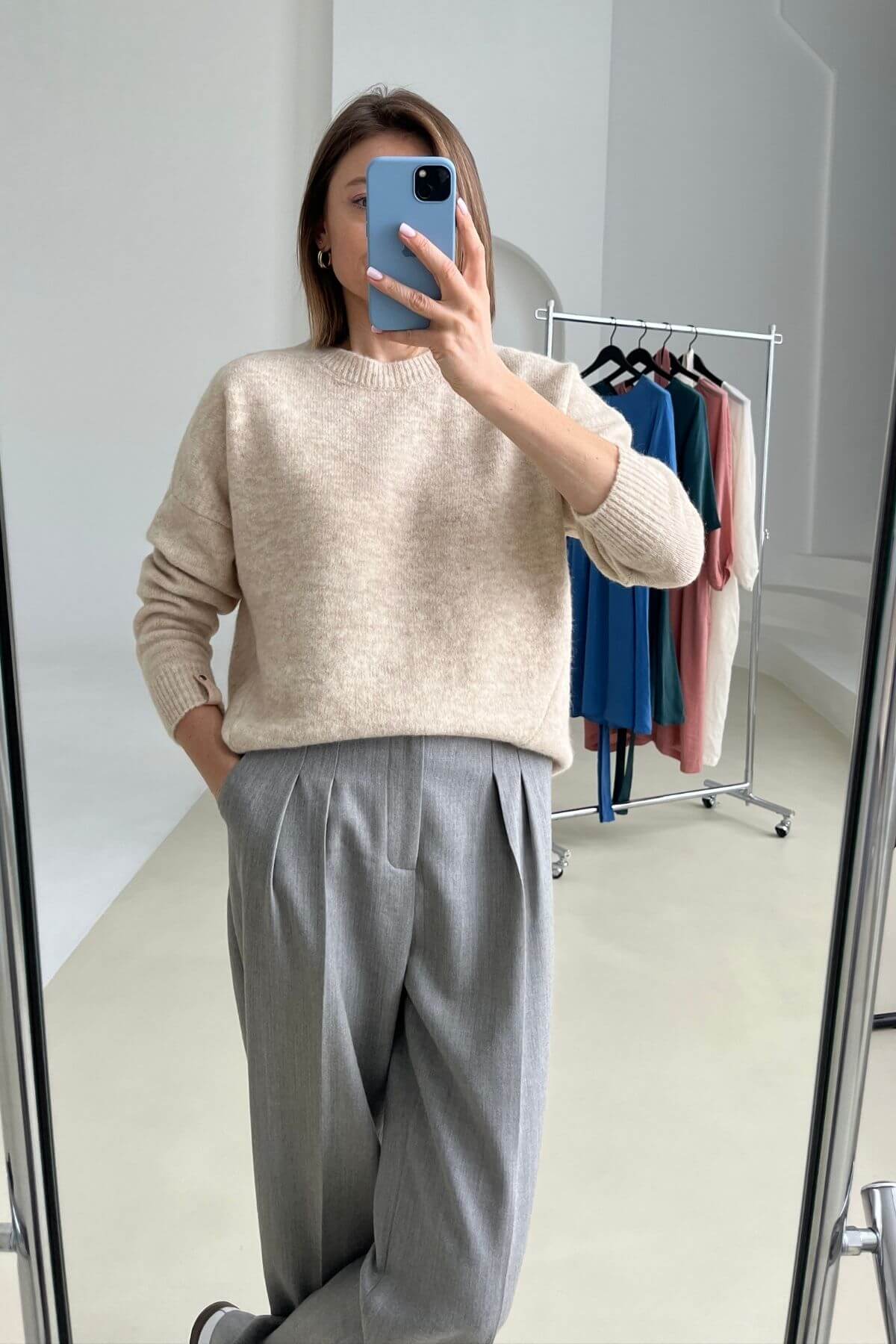 'Robi' ivory sweater