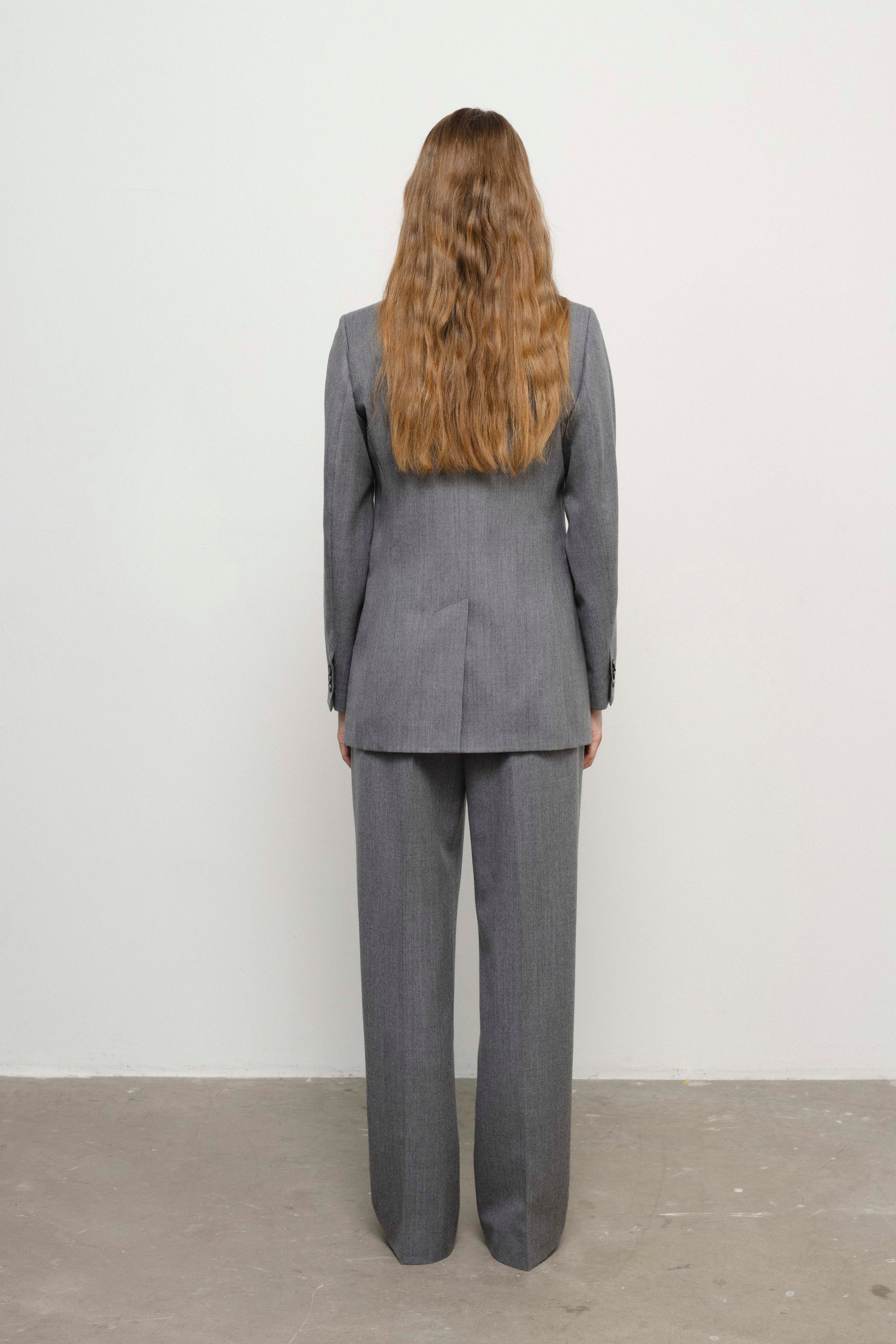 MANON trousers & SOPHIE blazer grey suit