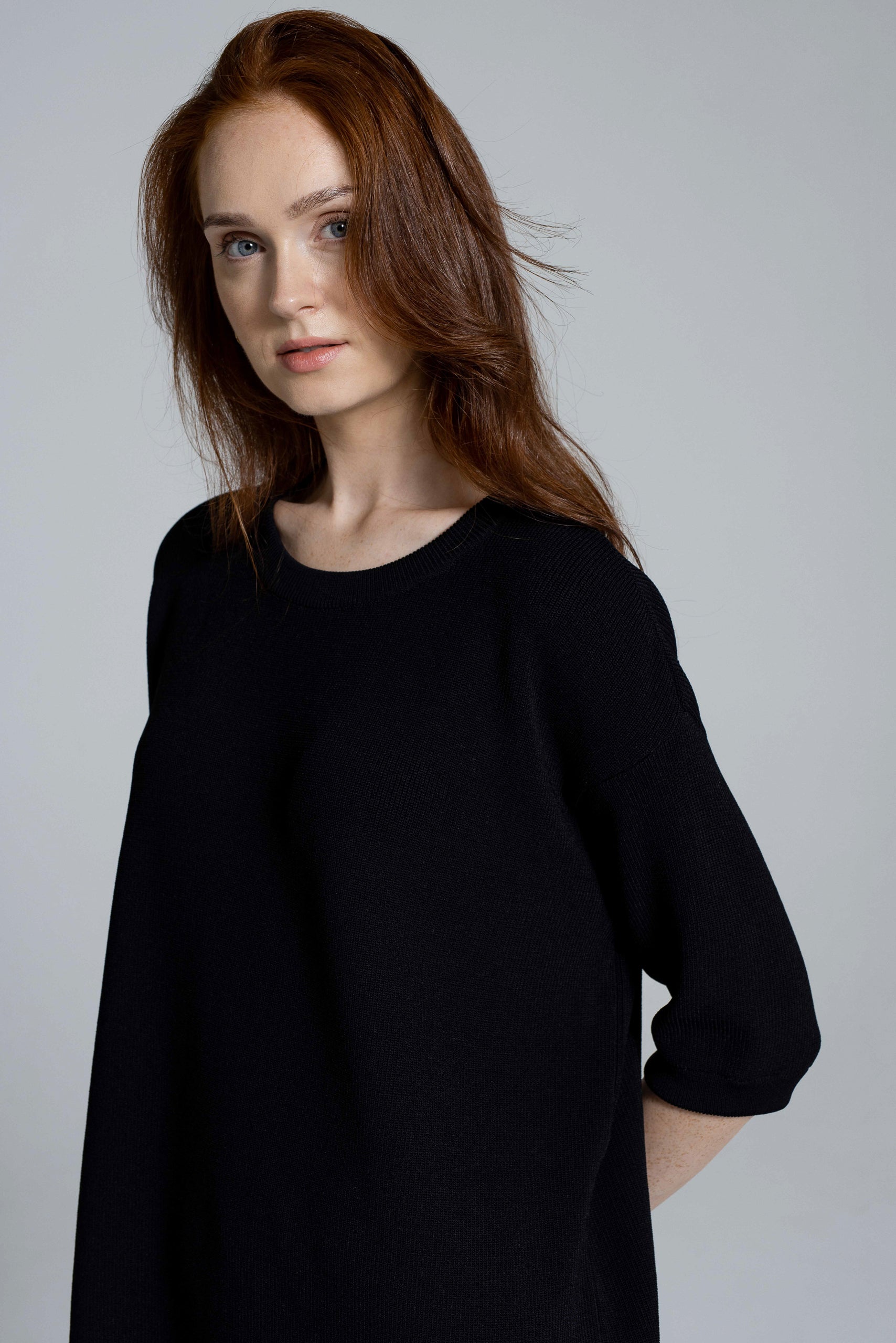 'Vanessa' black blouse