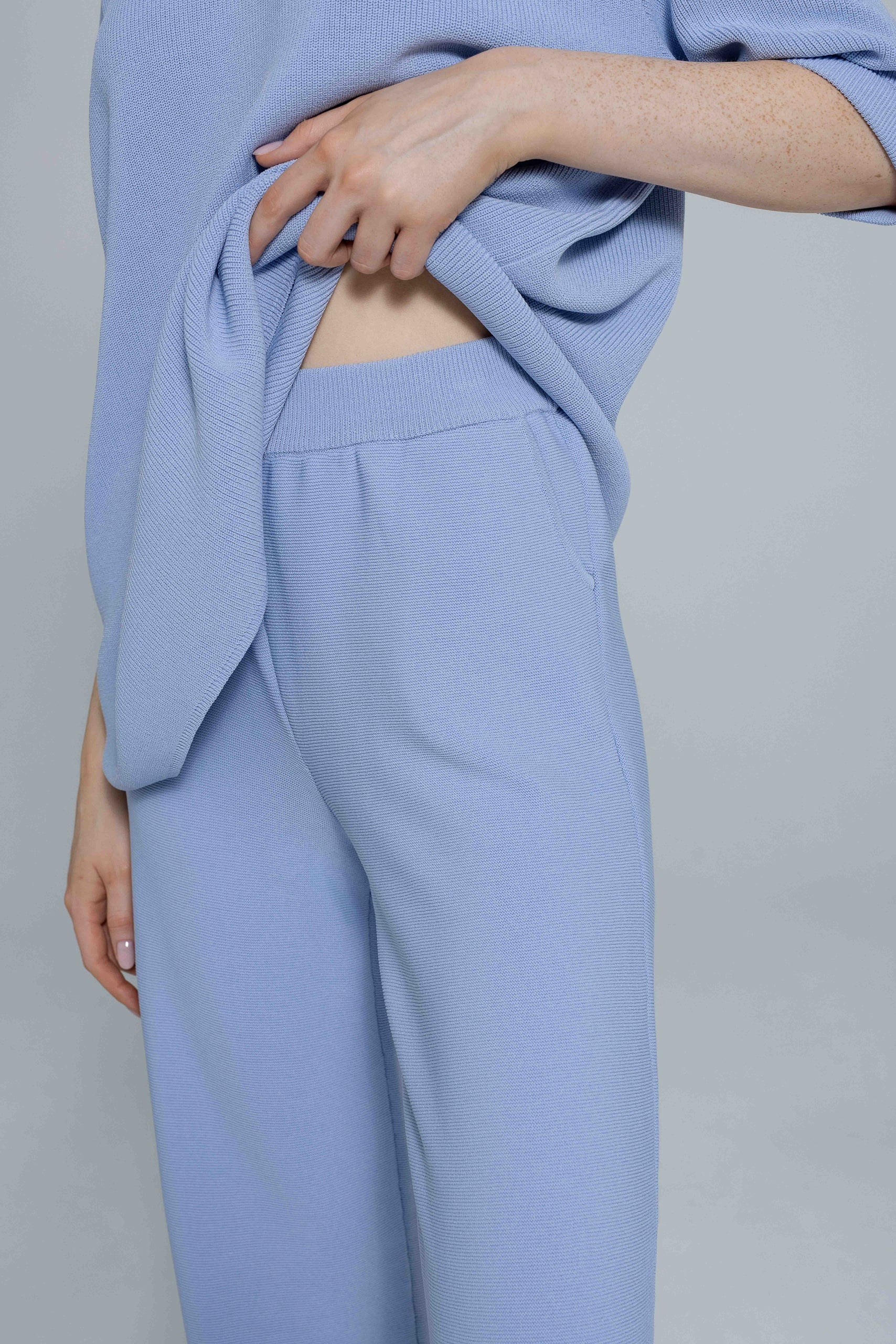 'Vanessa' light blue trousers