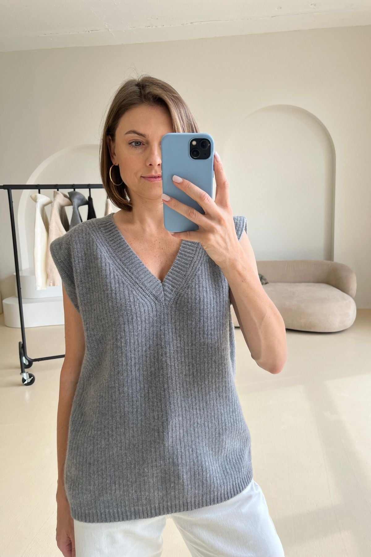 Grey vest sample