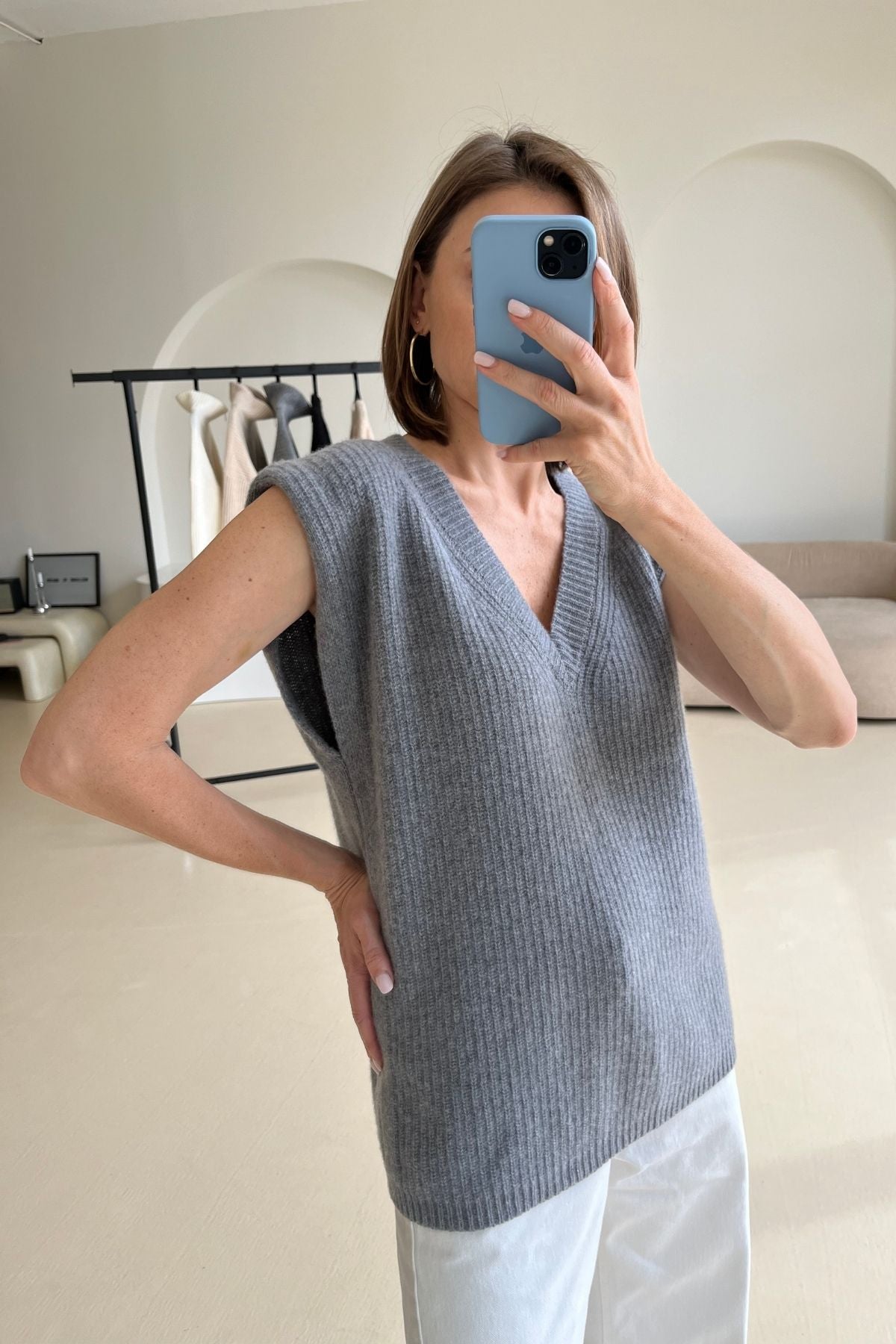 Grey vest sample