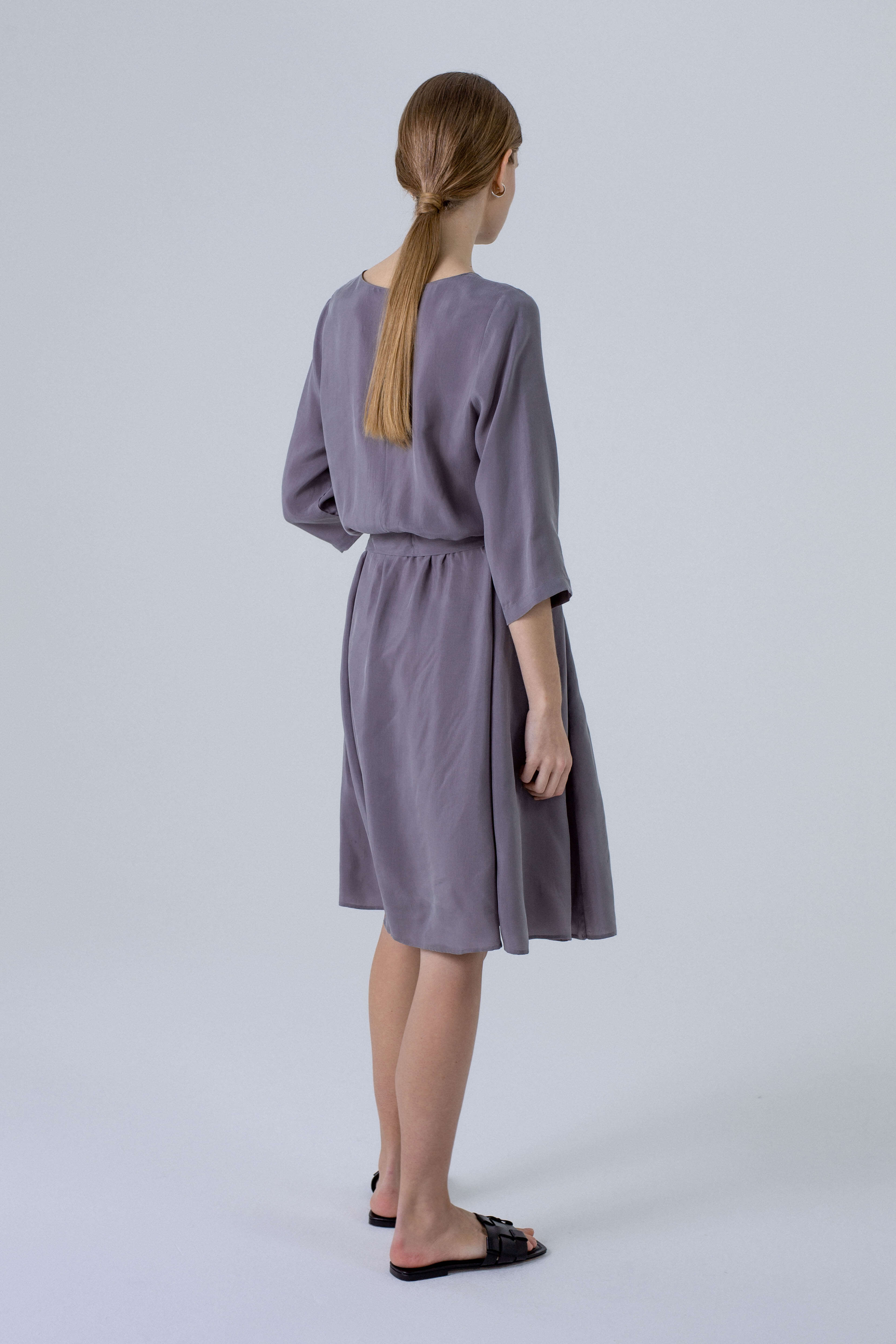 'Viki' grey dress