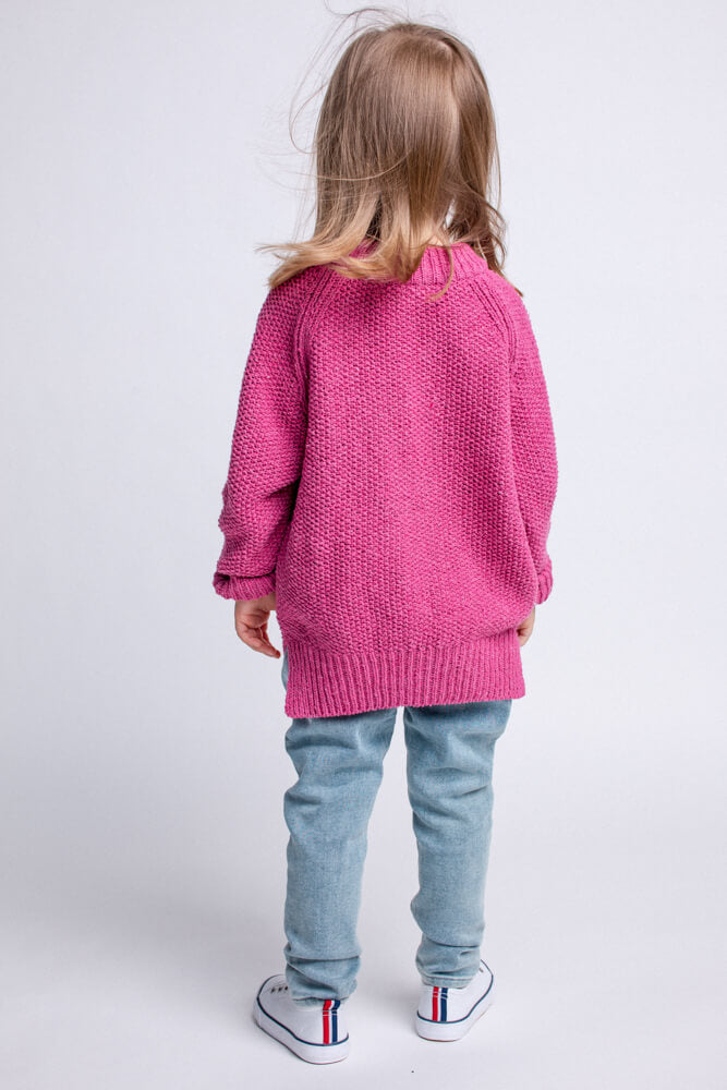 'Apple' pink sweater