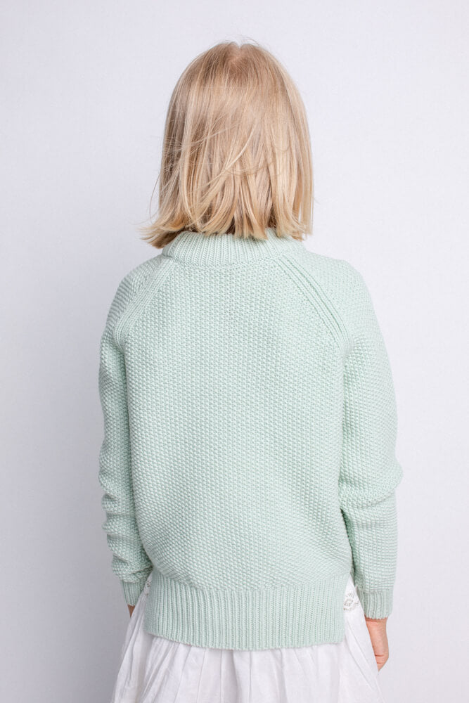 'Bobi' mint sweater