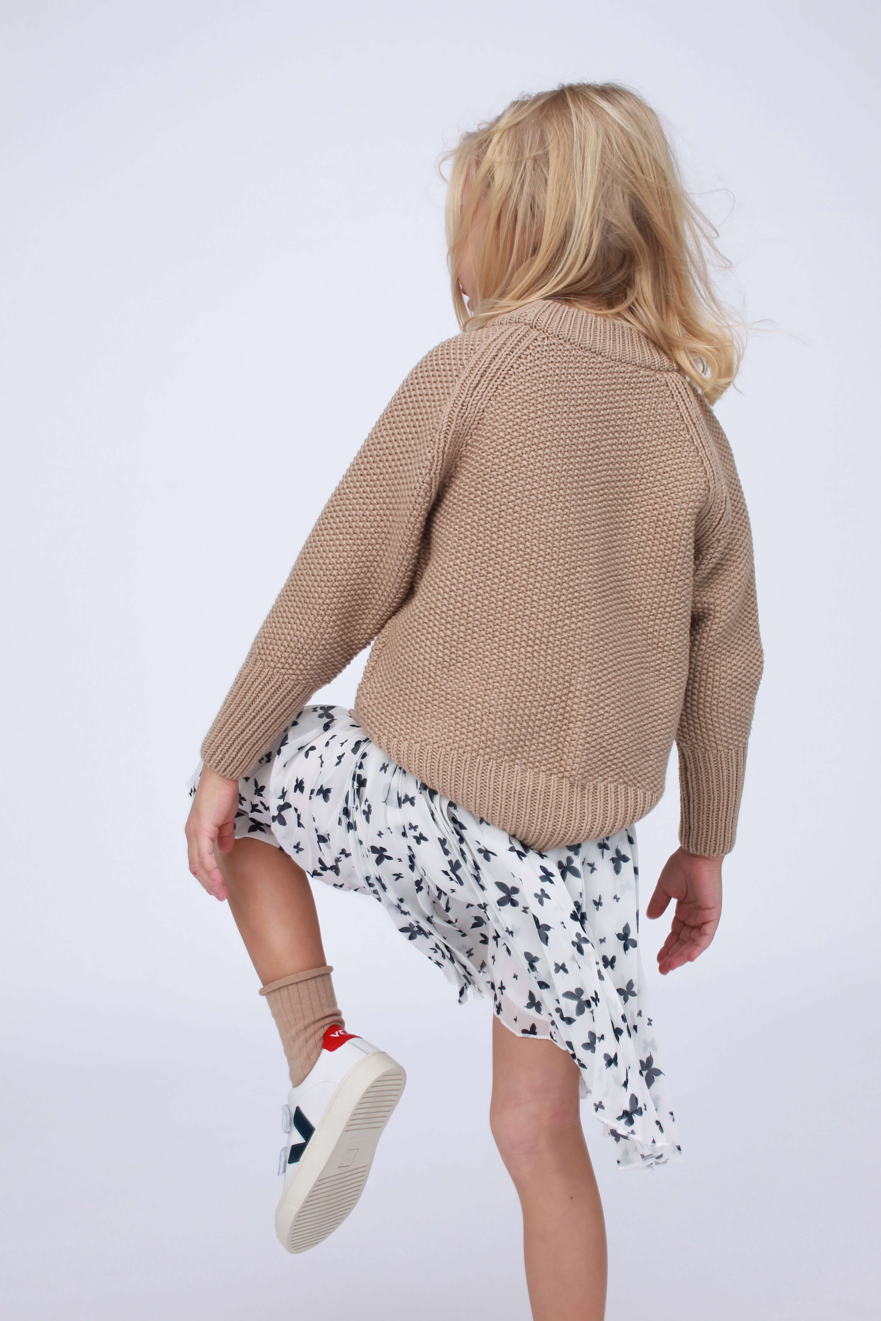 'Bobi' sand sweater