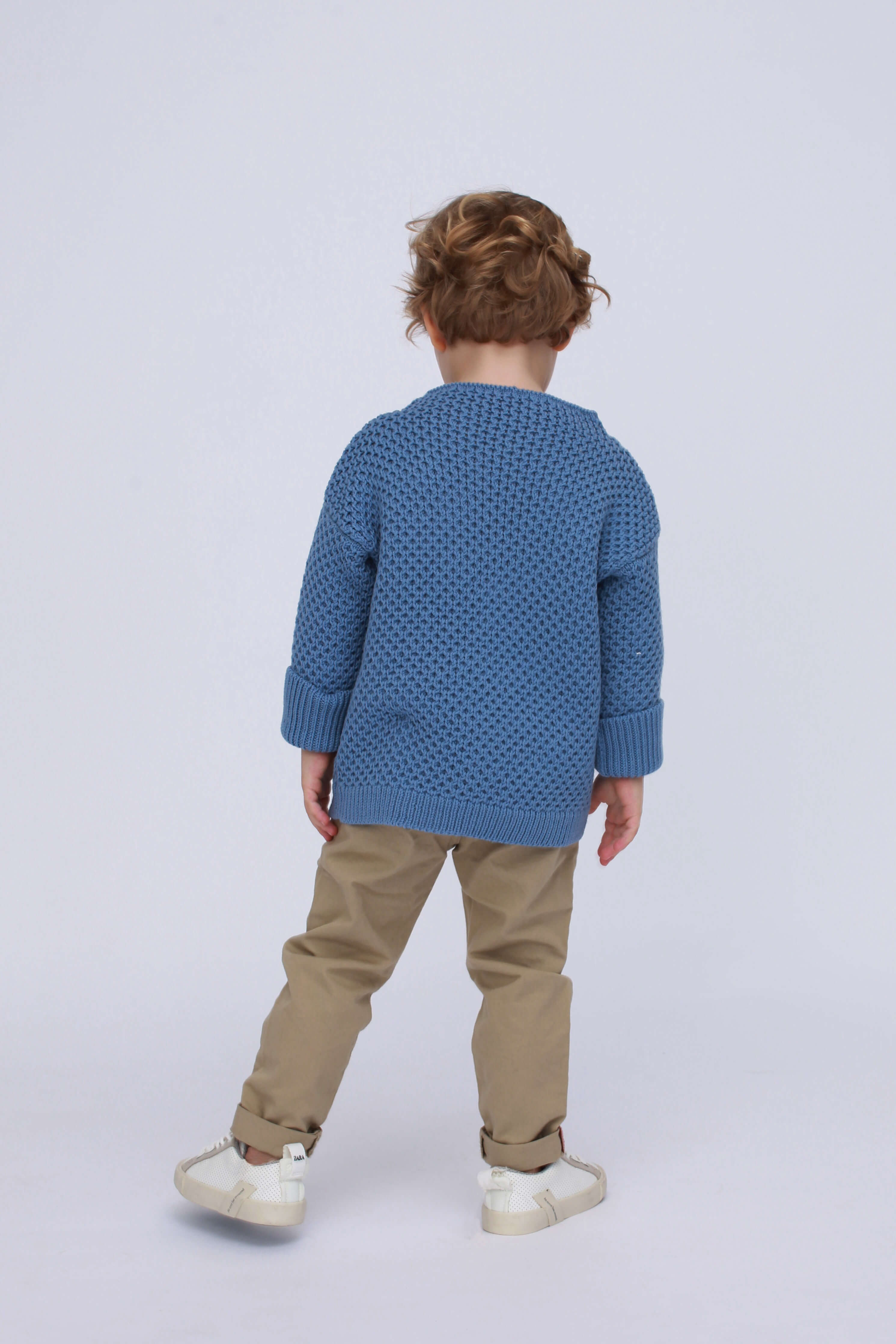 'Nico' light blue sweater