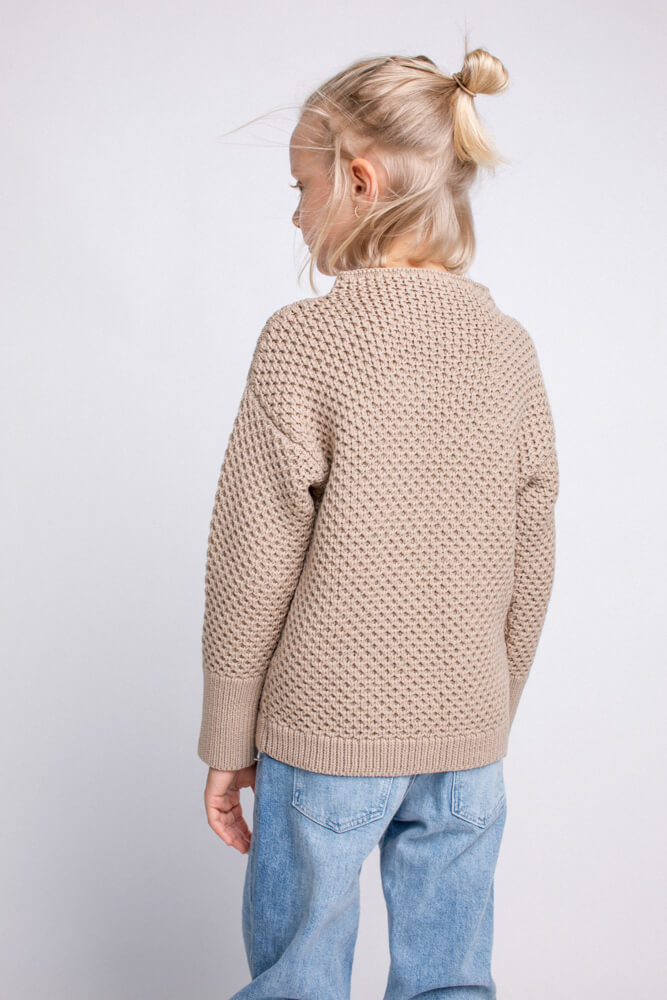 'Nico' sand sweater